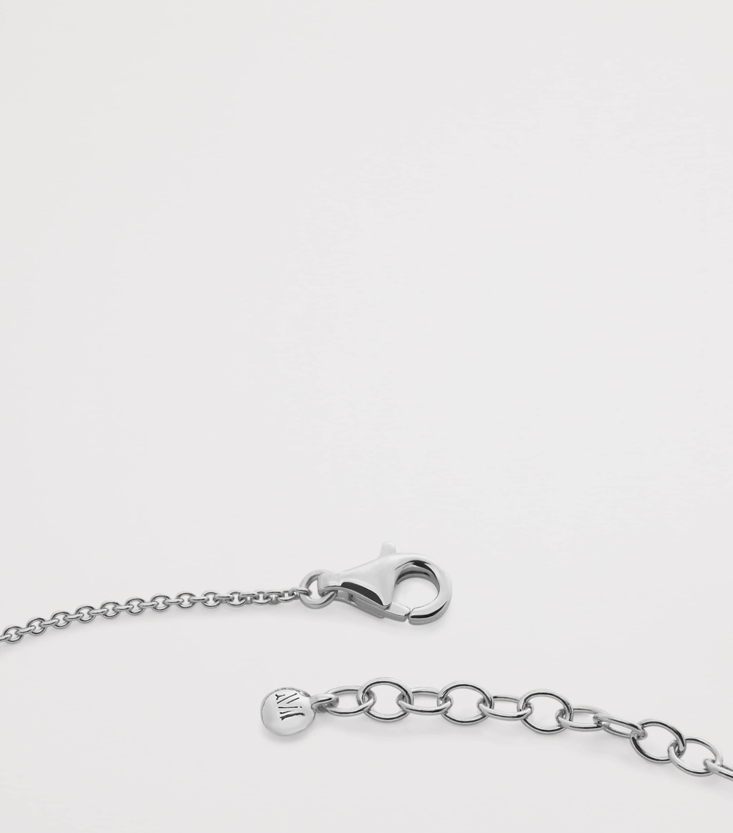 Sterling Silver Siren Muse Disc Chain Necklace STERLING SILVER Image 3