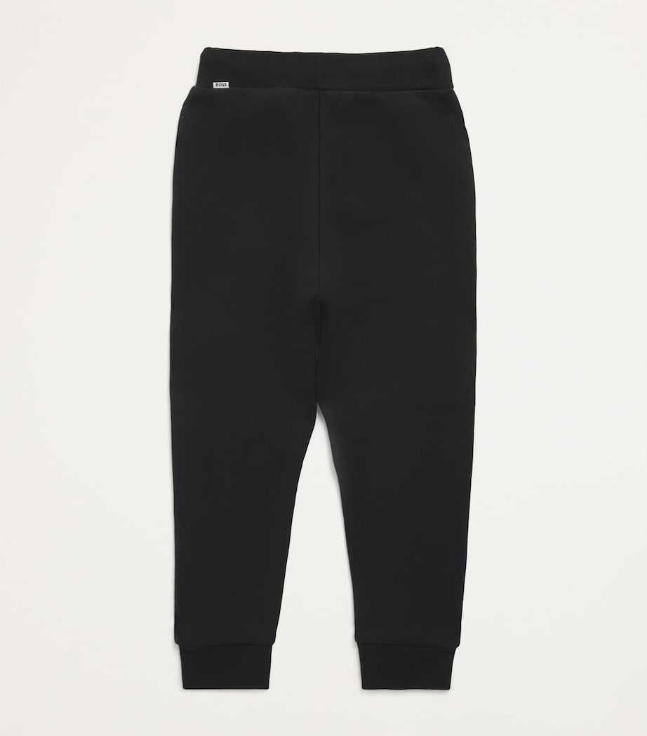 BOSS Kidswear x Creation of the Gods Cotton-Blend Logo Sweatpants (4-16 Years) Black Image 2