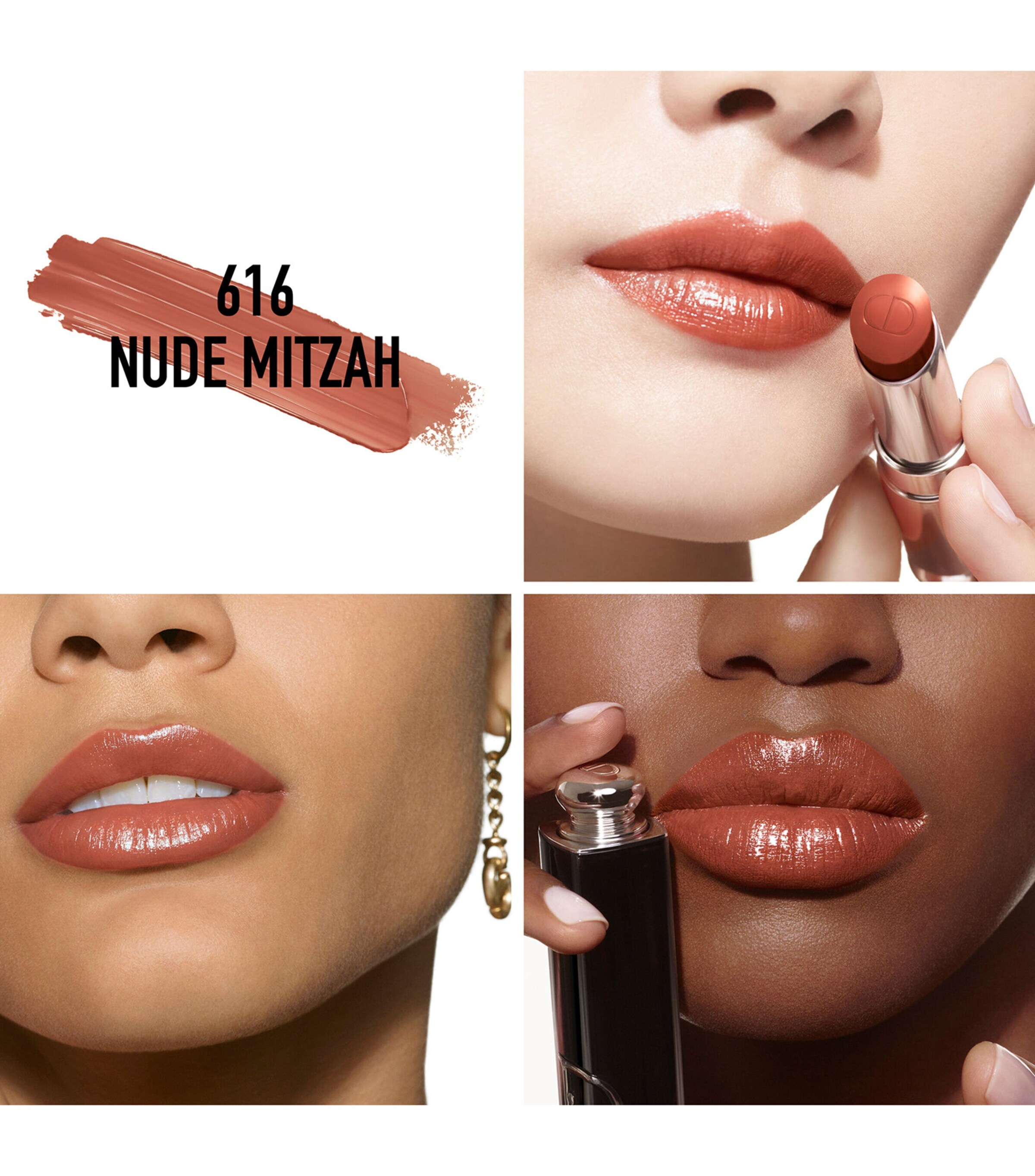 DIOR Dior Addict Shine Lipstick Nude Mitzah Image 3