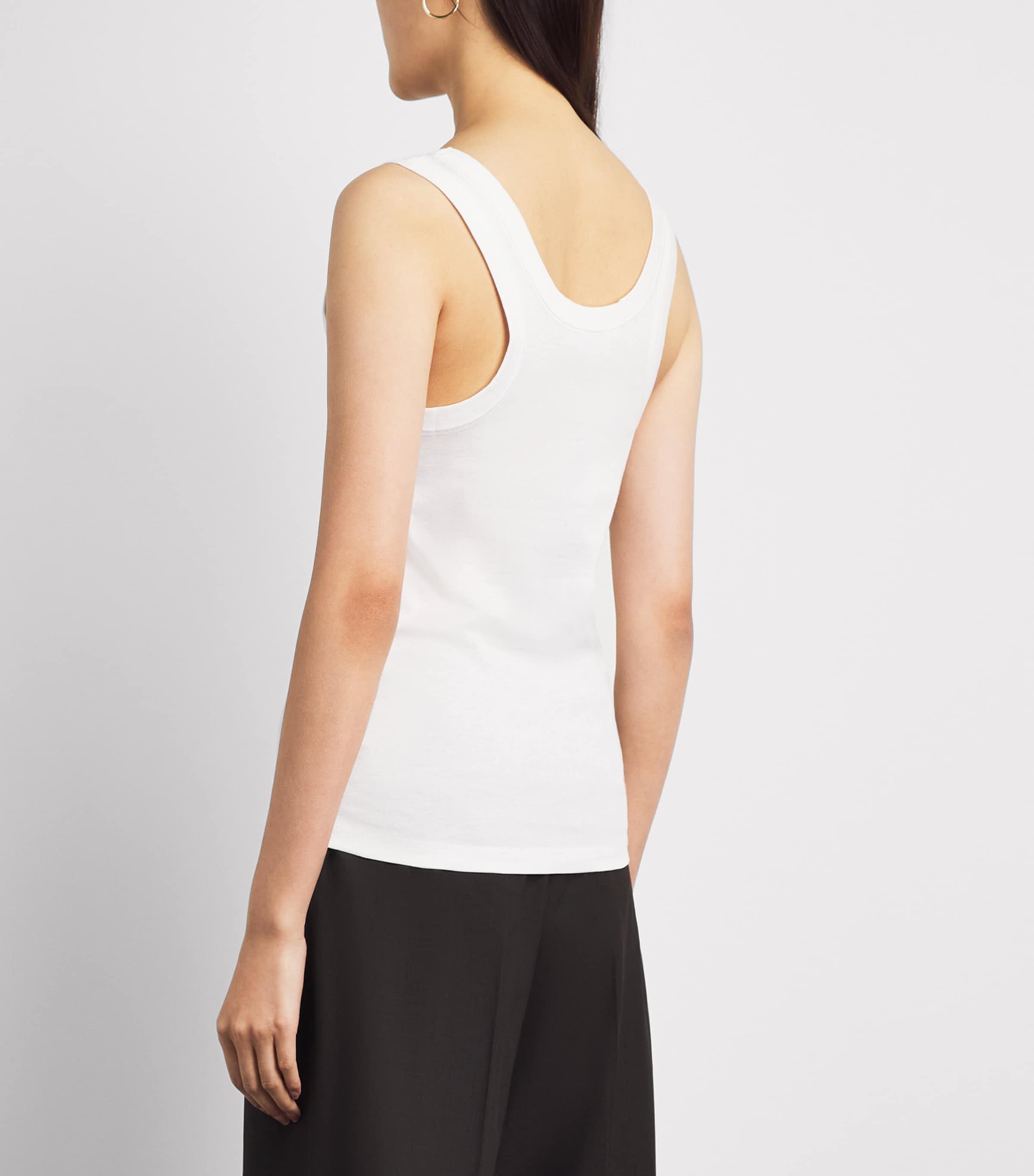 Herskind Womens Organic Cotton Sandra Tank Top White Image 5
