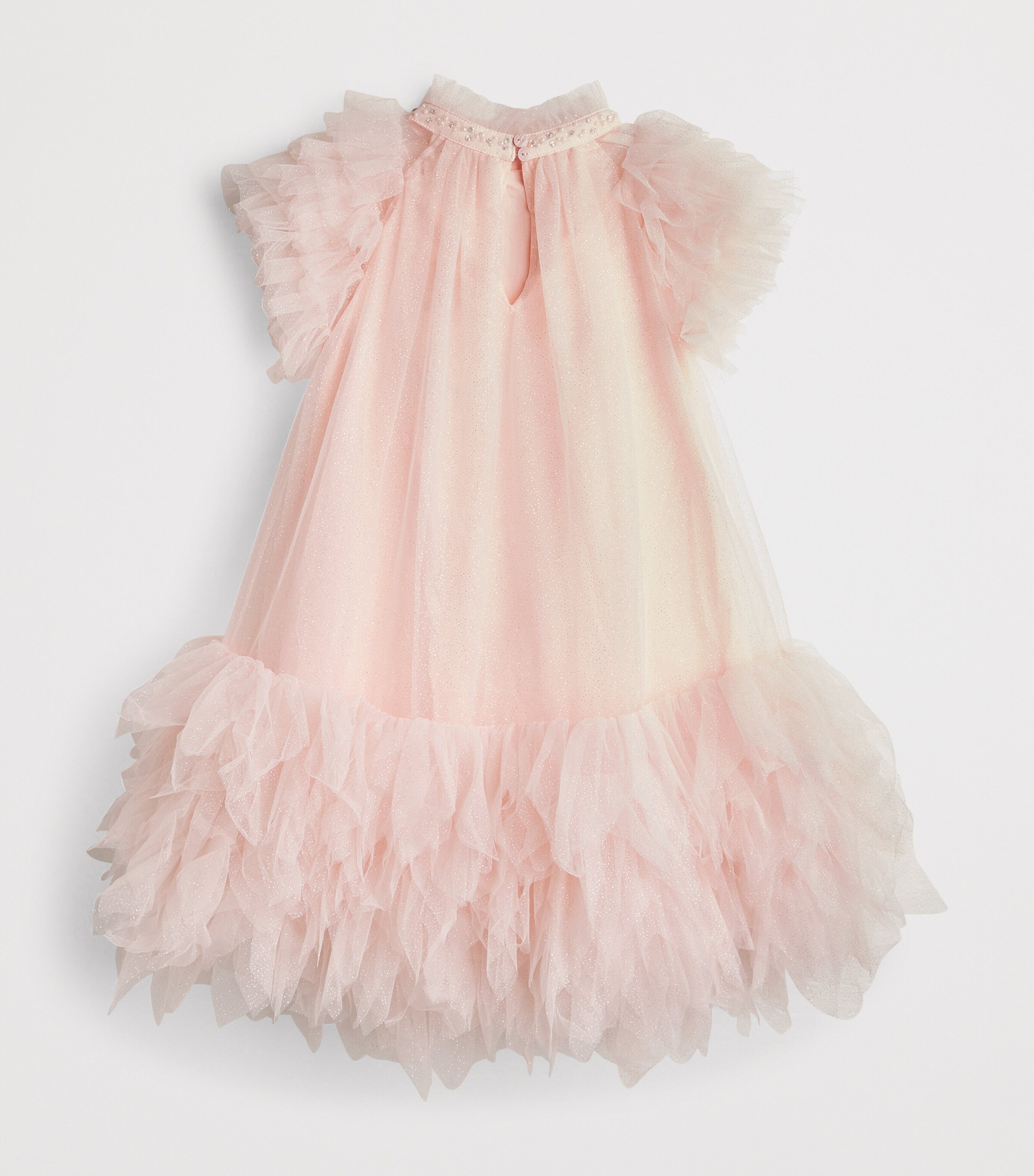 Tulle Abu Dhabi Dress (2-11 Years) CRYSTAL PINK Image 2
