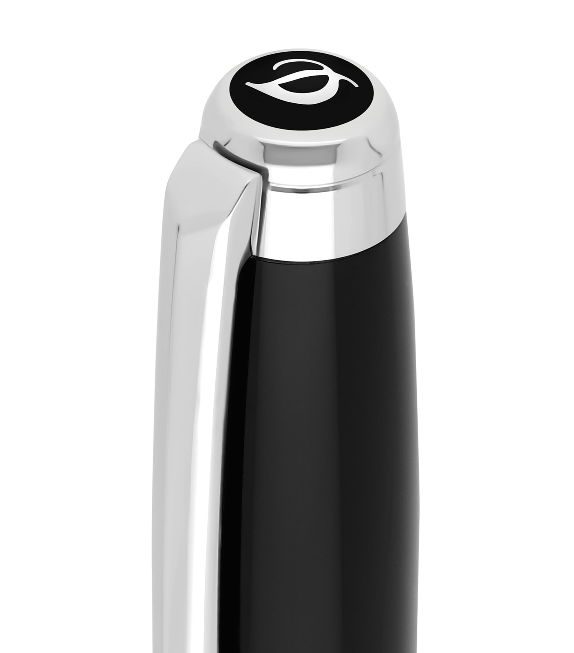 Line D Eternity Fountain Pen BLACK/SILVER Image 4
