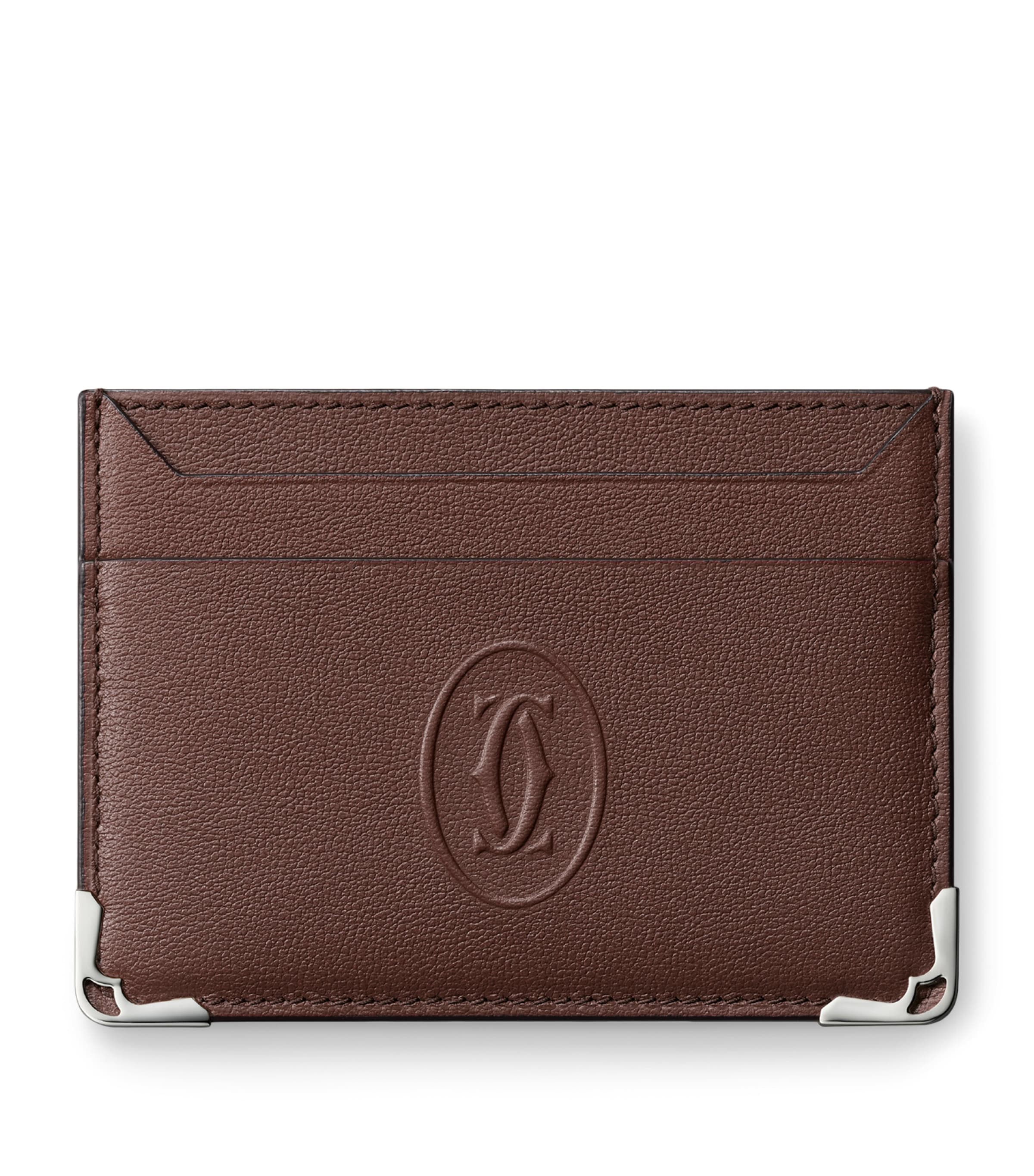 Cartier Leather Must de Cartier Card Holder Brown Image 1