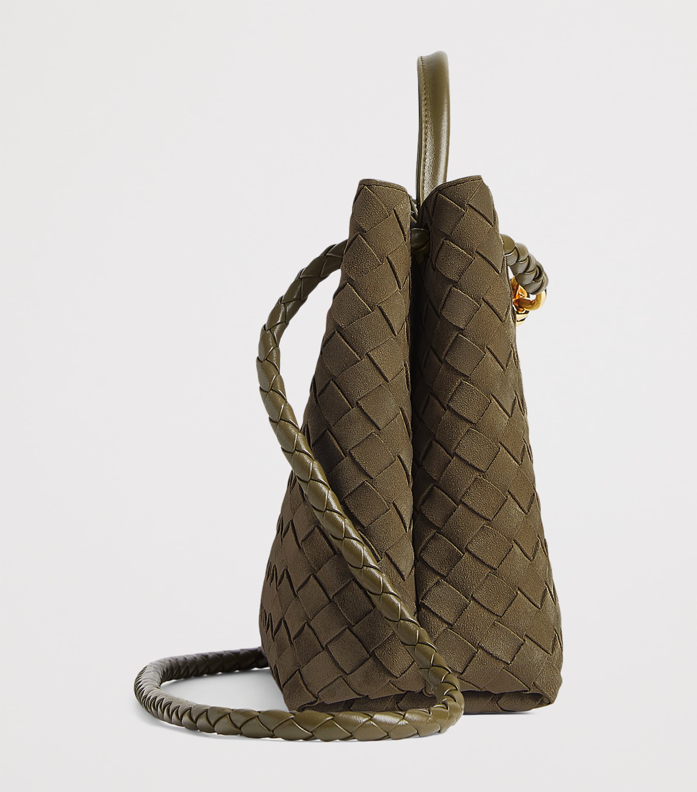 Suede Andiamo Top-Handle Bag 2862 Image 4