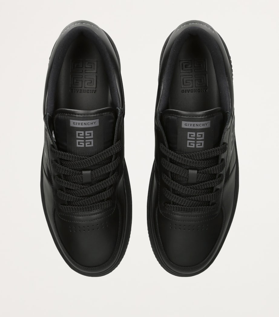 Leather G Move Sneakers BLACK Image 4