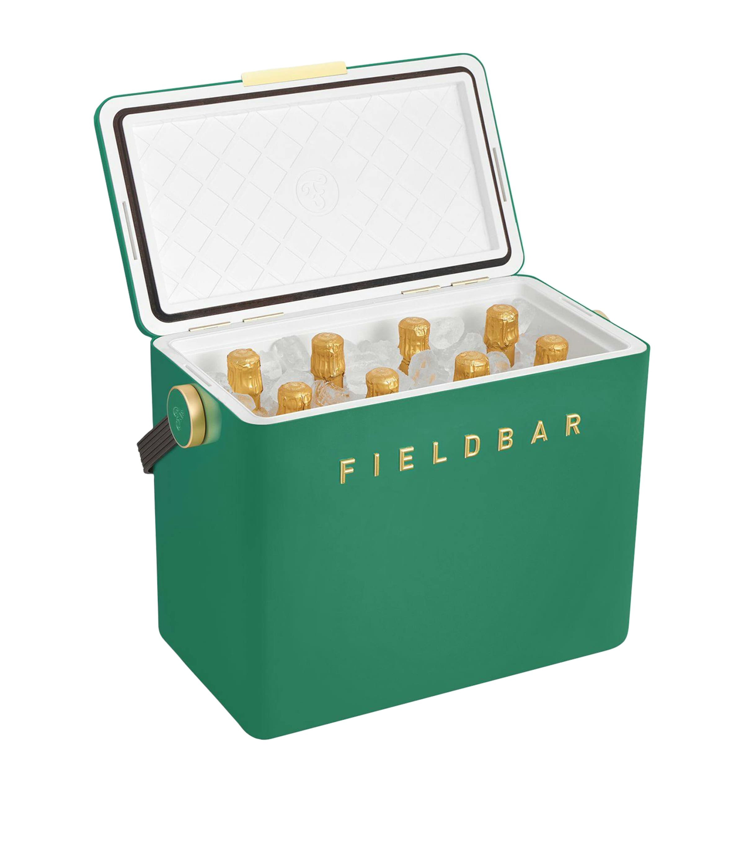 Fieldbar Gin Trunk Cooler Box Parisian Green Image 2