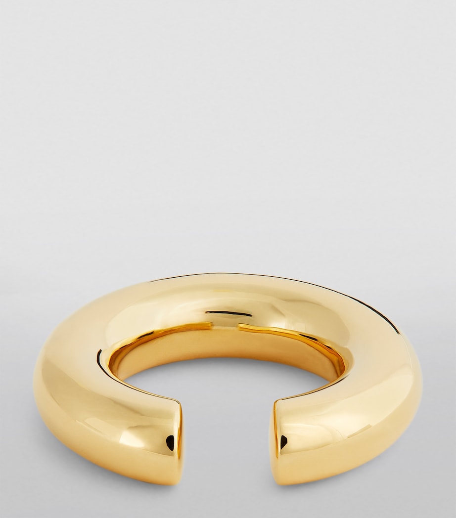 Yellow Gold Single Ear Cuff YELLOW GOLD Image 3