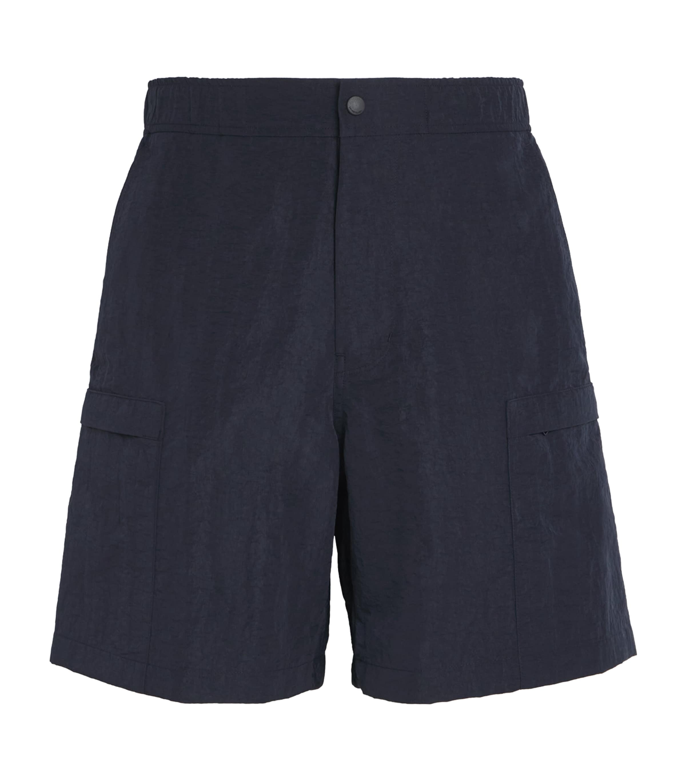 Le 17 Septembre Mens Tailored Shorts Navy Image 1
