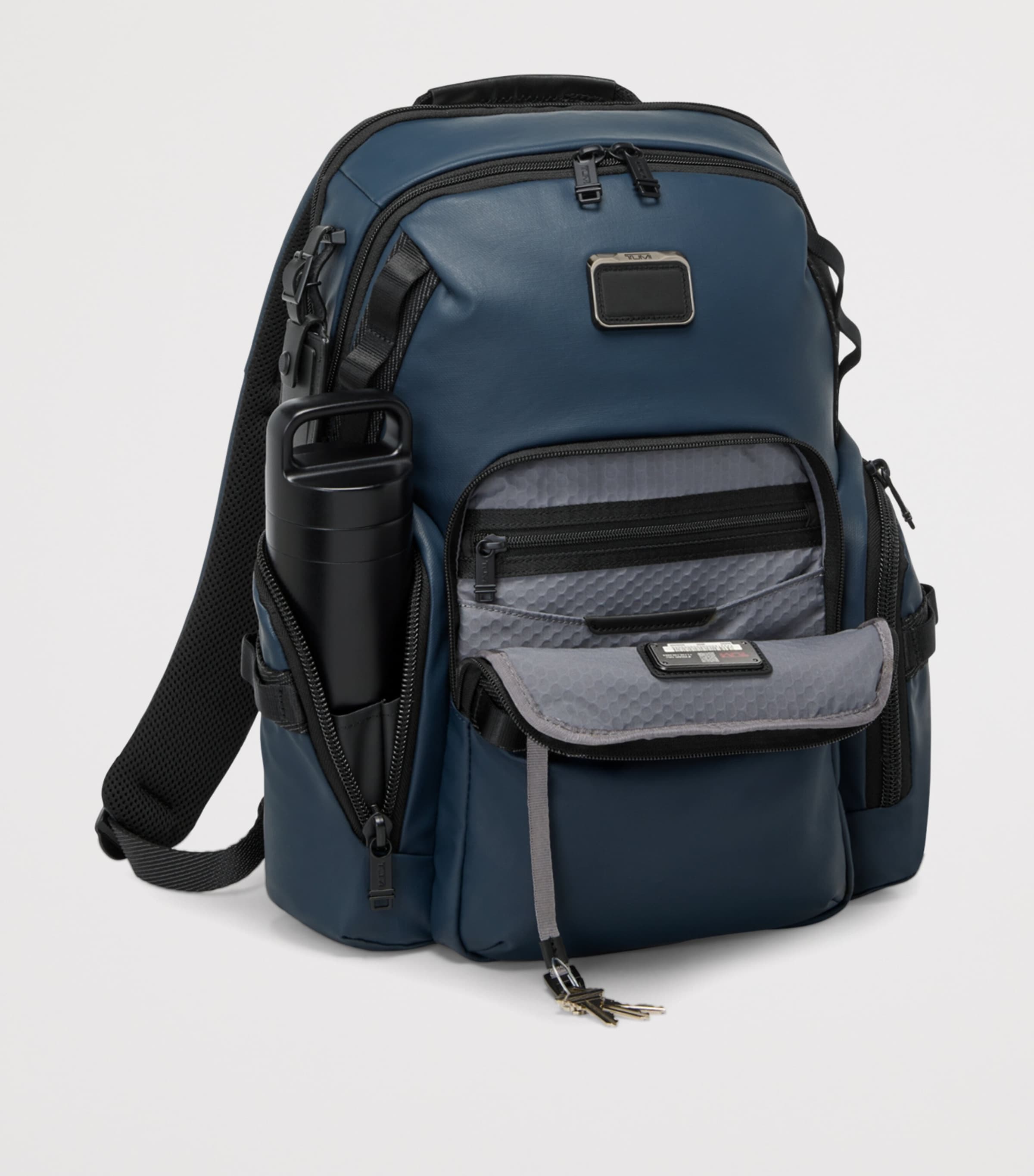 Alpha Bravo Navigation Backpack NAVY CANVAS A758 Image 3