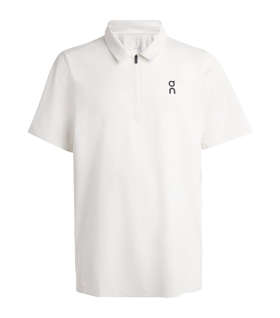 On Mens Court Polo Shirt White Image 1