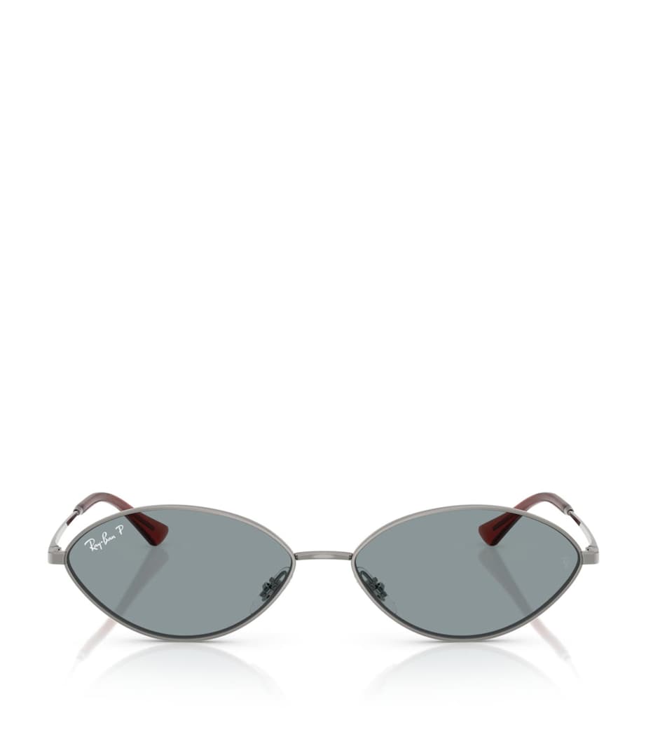 Ray-Ban RB3757 Kai Bio-Based Oval Sunglasses Grey Image 1
