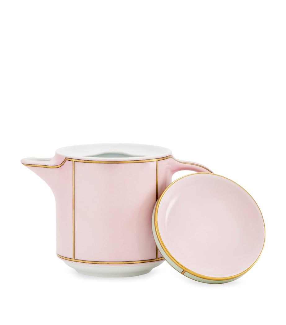 GINORI 1735 Porcelain Colonna Diva Rosa Coffee Pot (500ml) Image 5