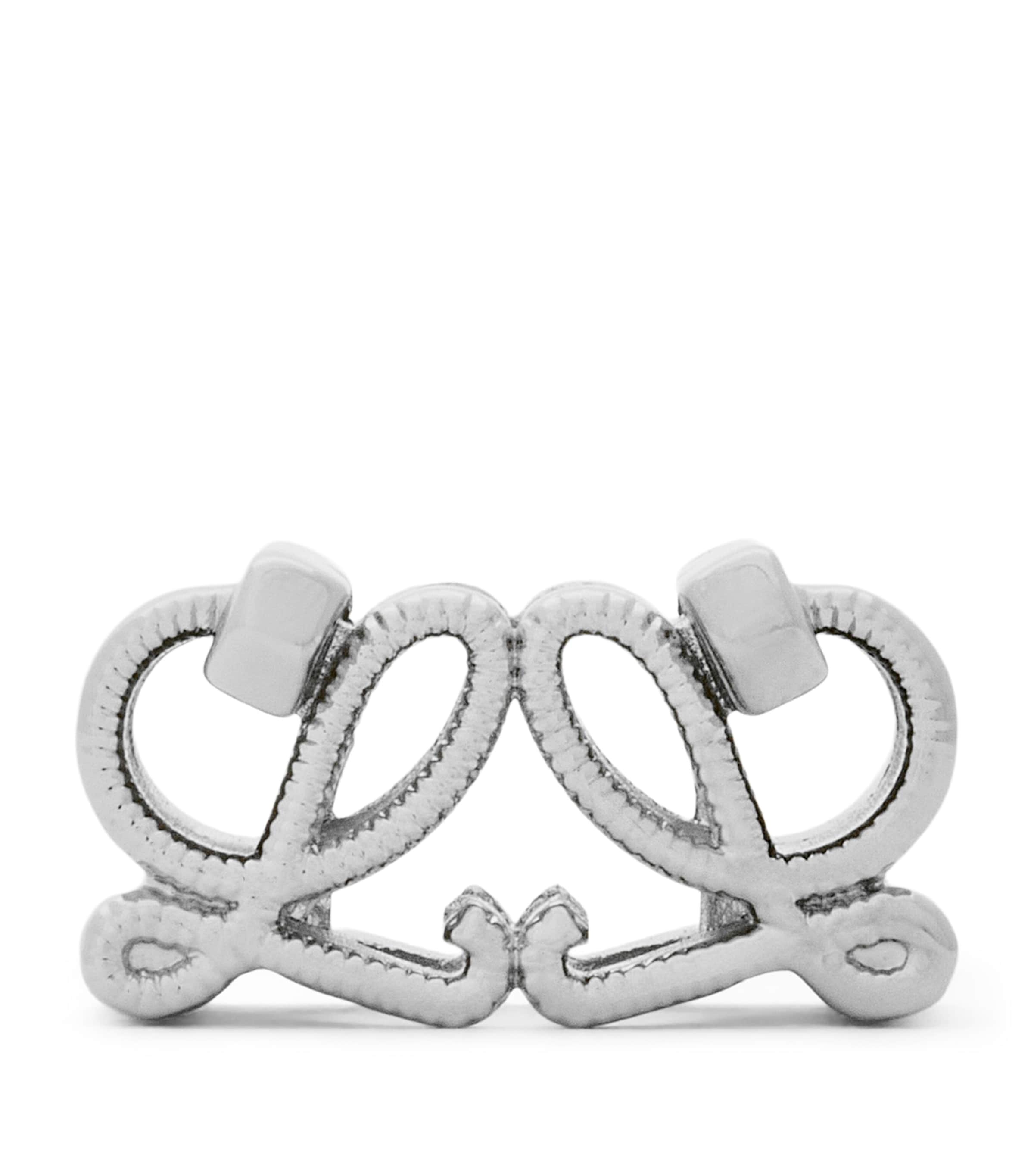 LOEWE Double L Dice Charm Silver Image 1