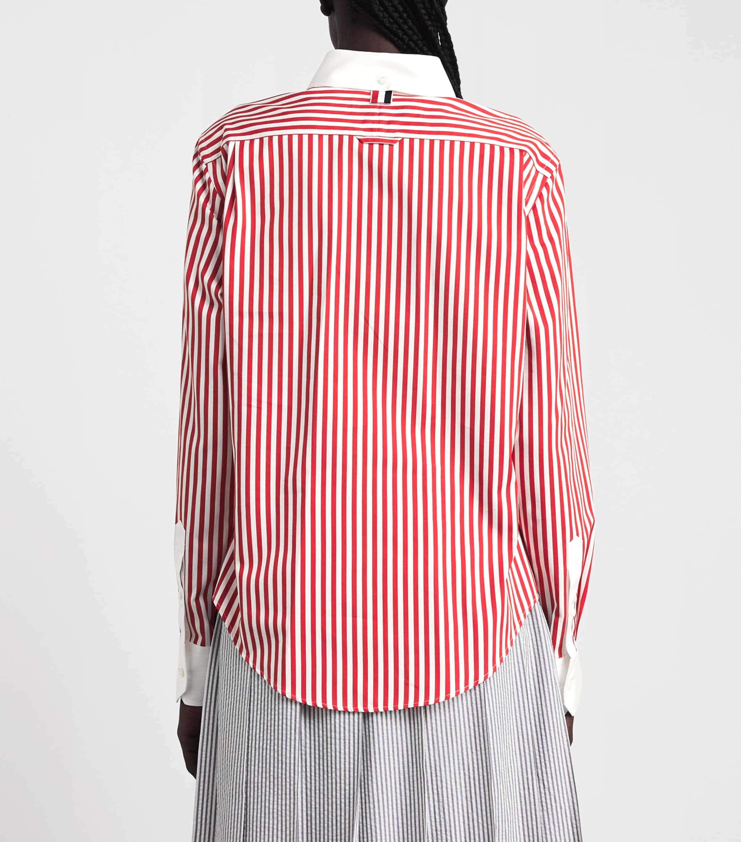Thom Browne Red Stripe Lobster Shirt | Harrods US
