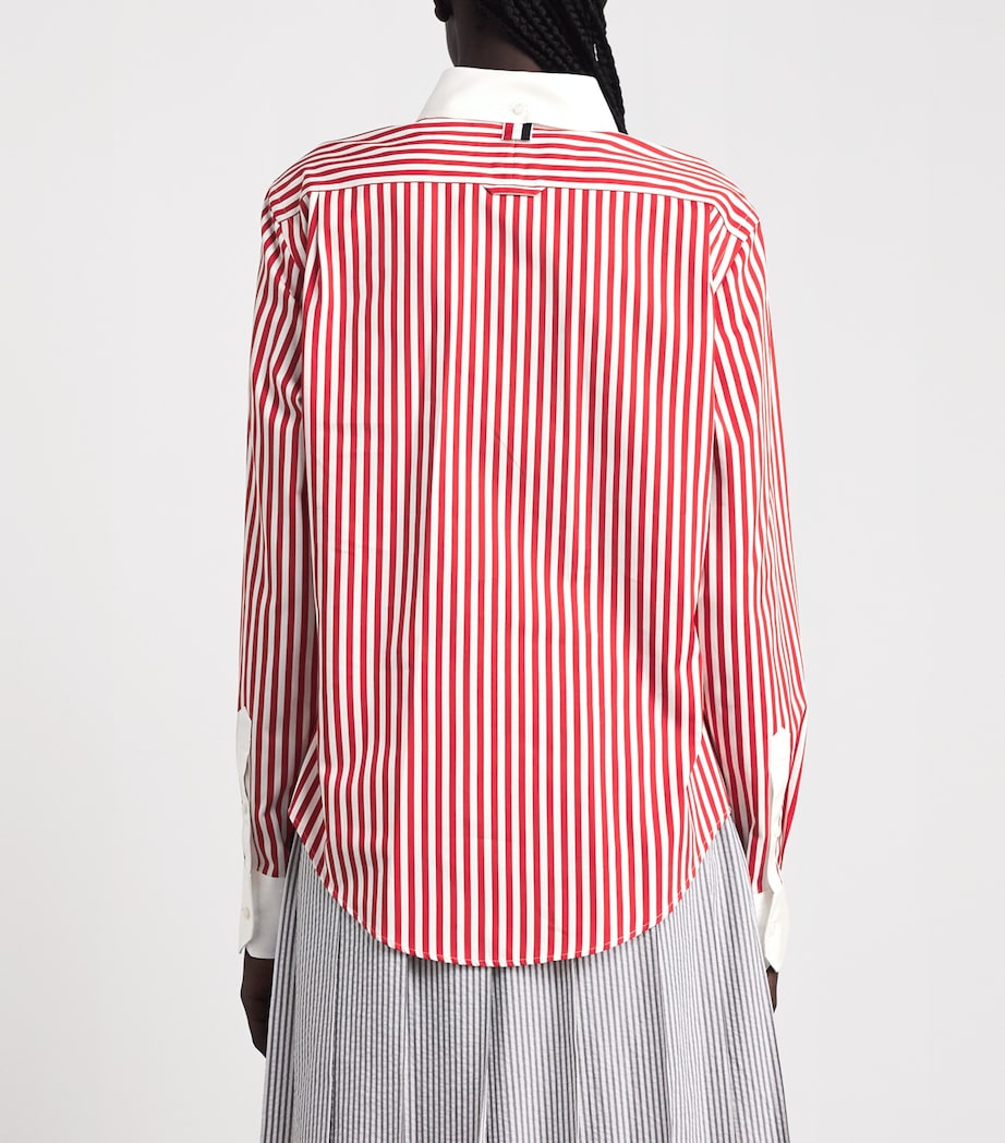 Thom Browne Red Stripe Lobster Shirt | Harrods US