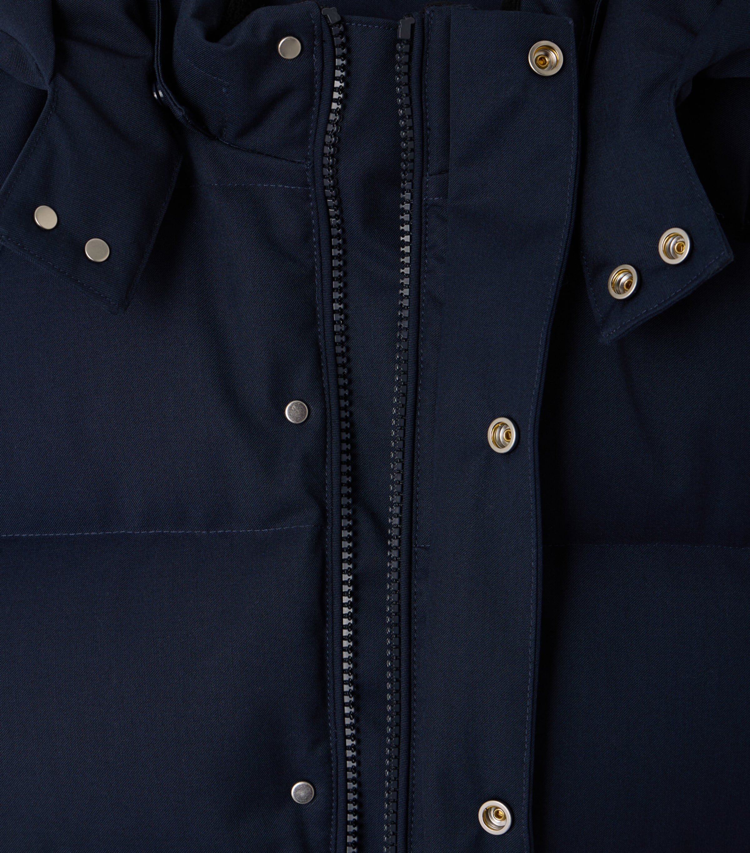 Bonpoint Waterproof Down Puffer Jacket (4-8 Years) Marine Image 4