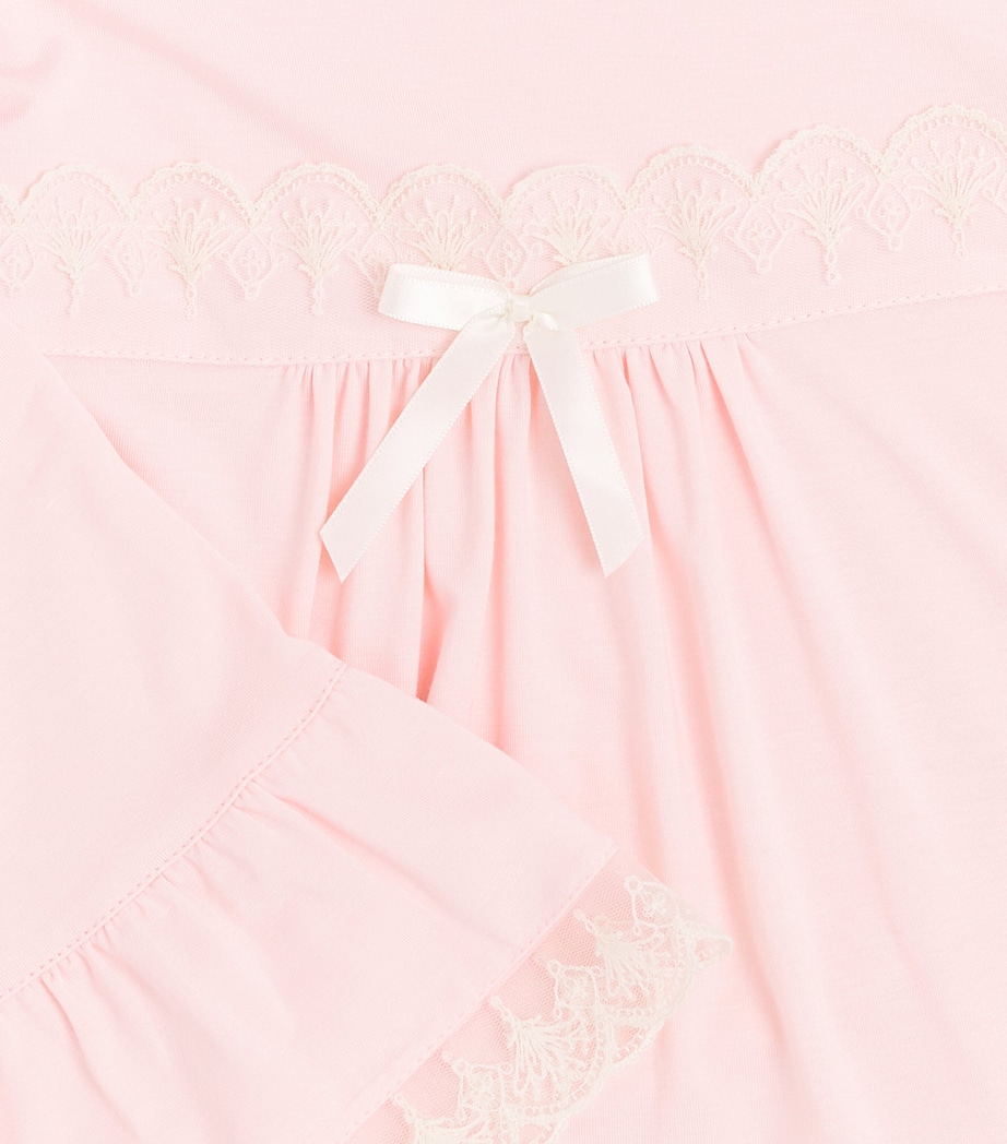 Amiki Leila Pyjama Set (2-14 Years) Baby Pink Image 4