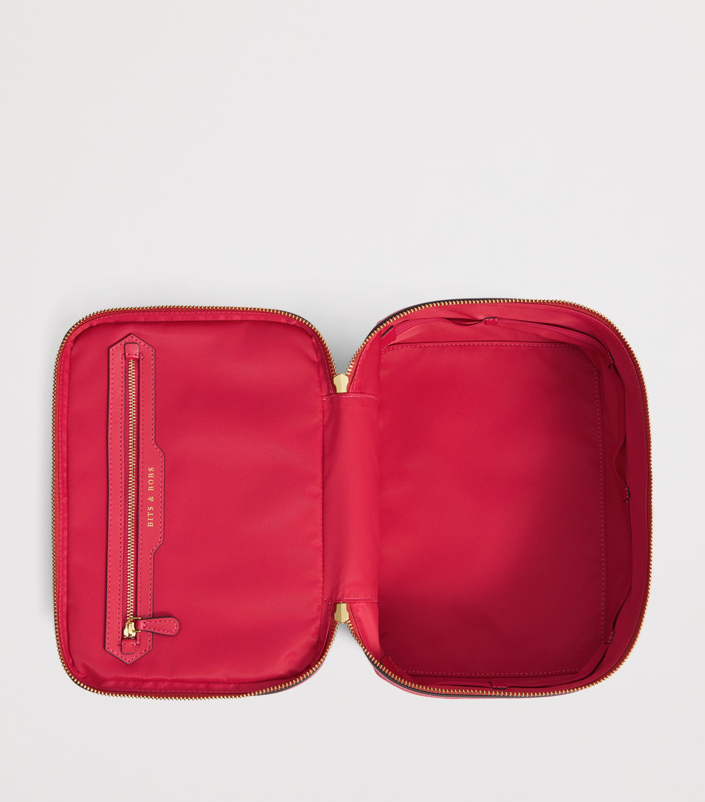 Jacquard Logo Vanity Kit Bag MAGENTA Image 6