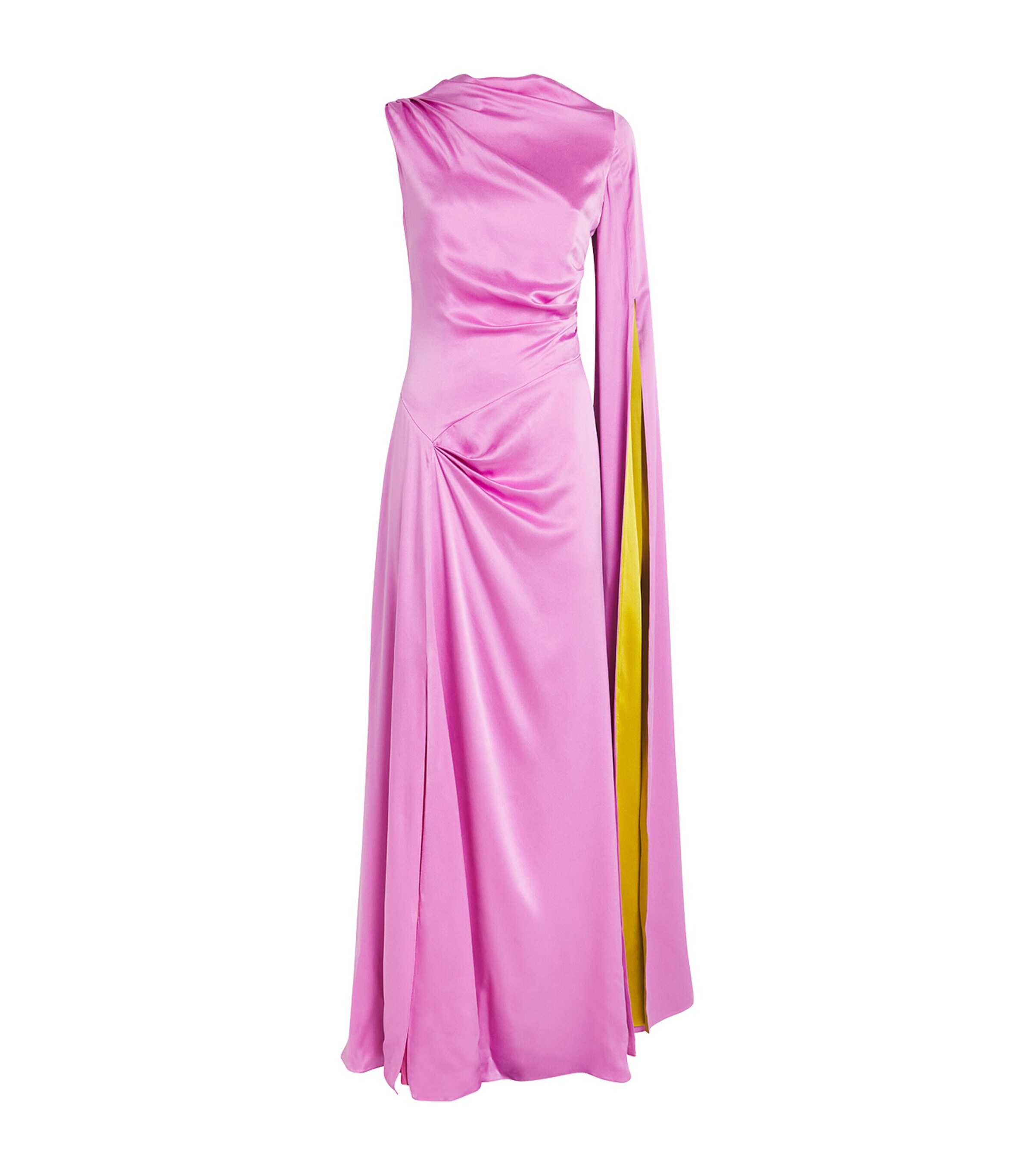 Roksanda Womens Silk Oma Maxi Dress Lilas/zinnia Image 1