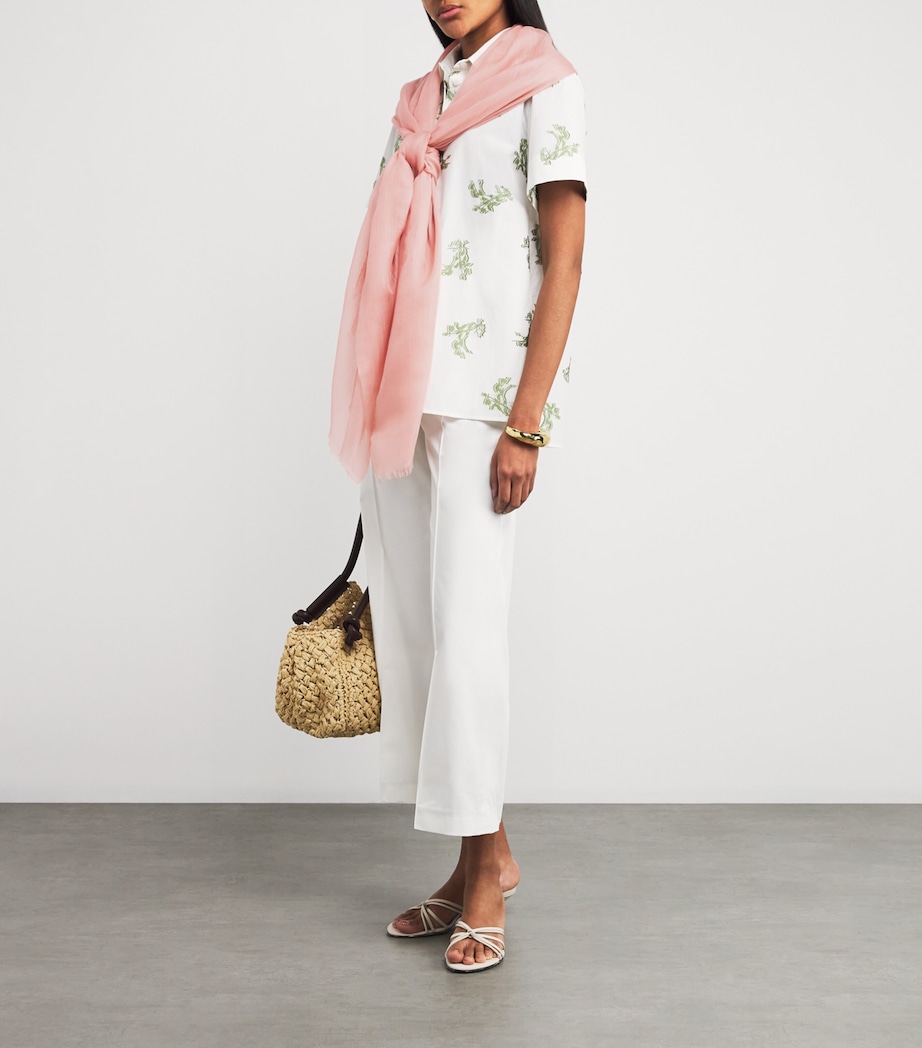 Cashmere Scarf NUDE Image 2