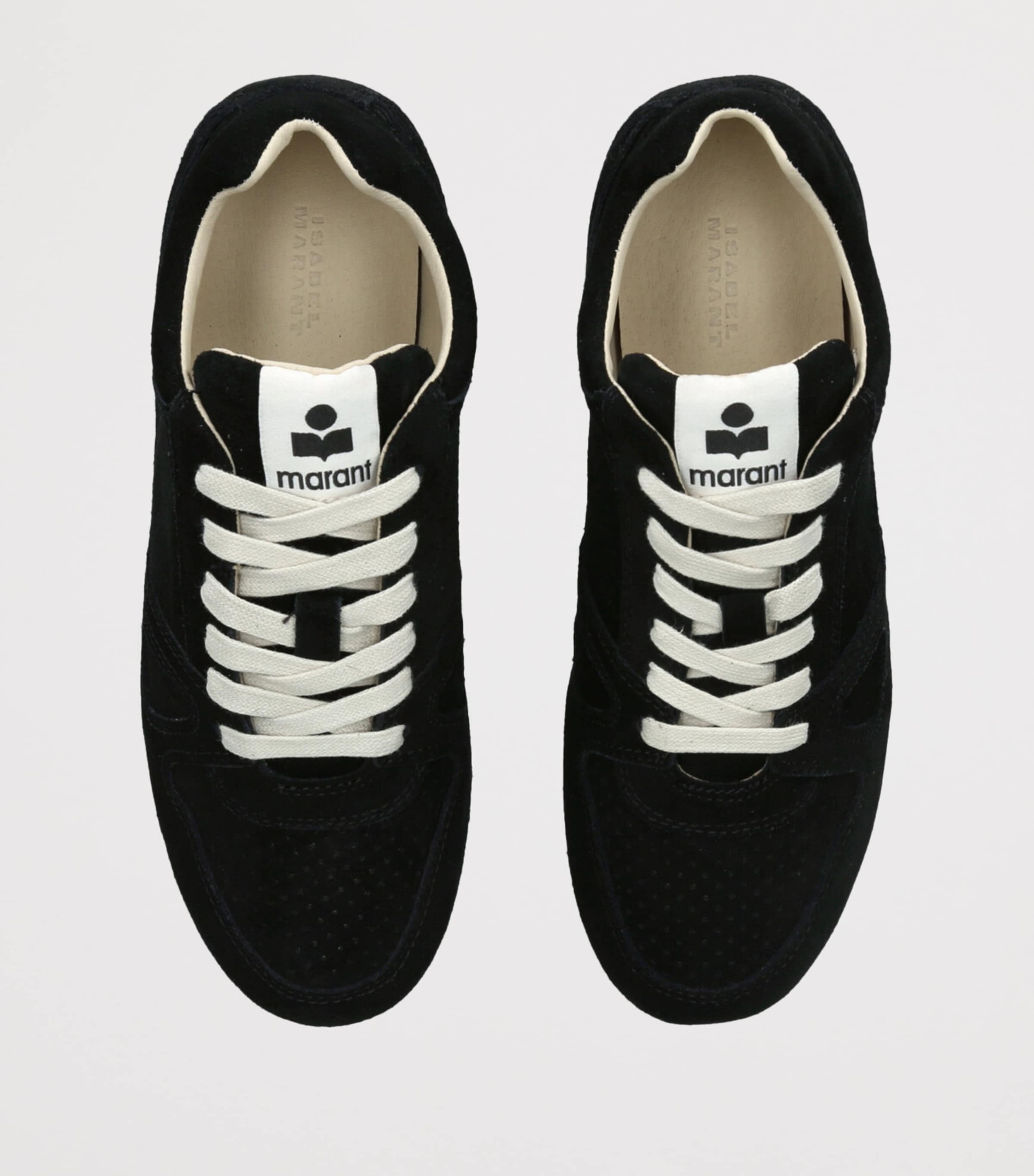 Suede Senny Low Sneakers BLACK Image 4