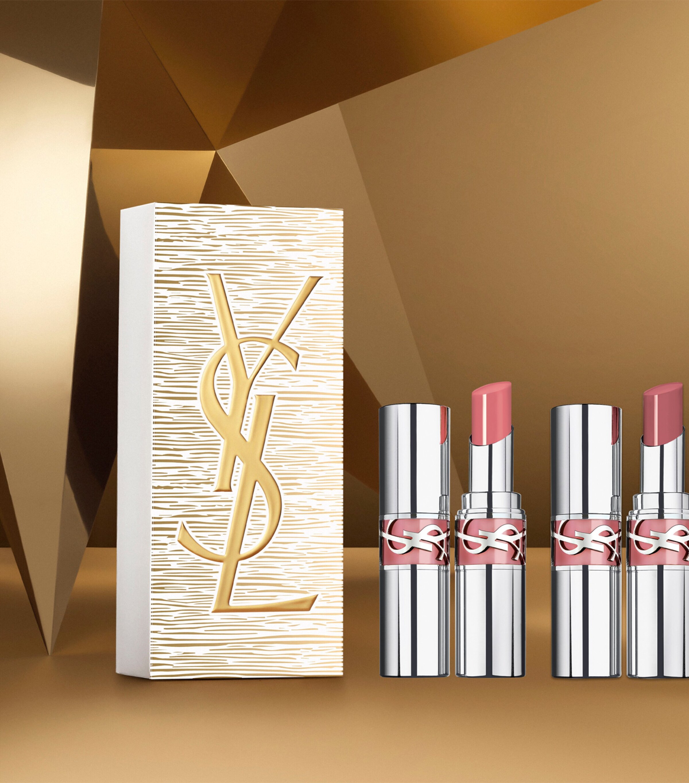 Yves Saint Laurent Love Shine Lips2本セット YSL Loveshine Duo Gift Set | Harrods UK