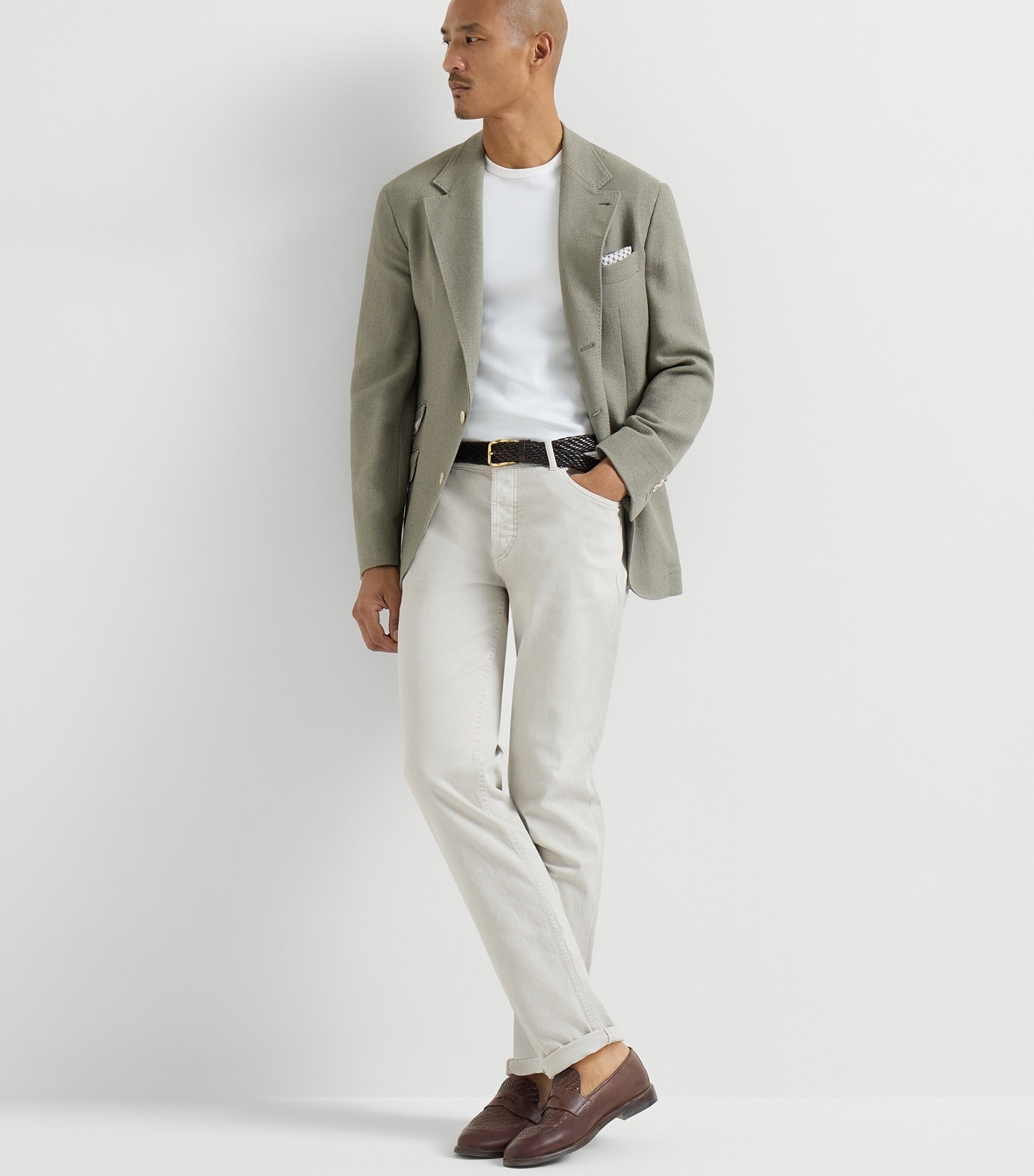 Brunello Cucinelli Mens Slim Jeans Image 2