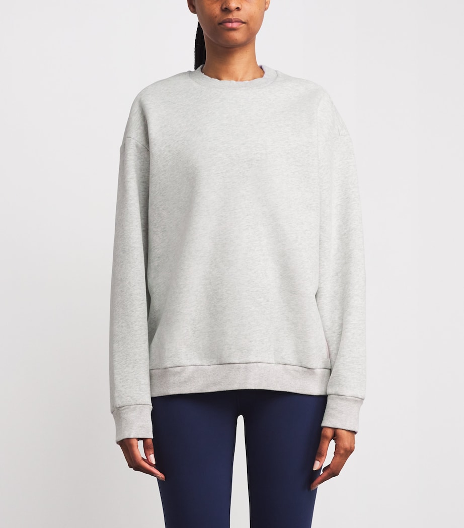 Oversized Restore 2.0 Sweatshirt PHG PALE GREY H Image 3