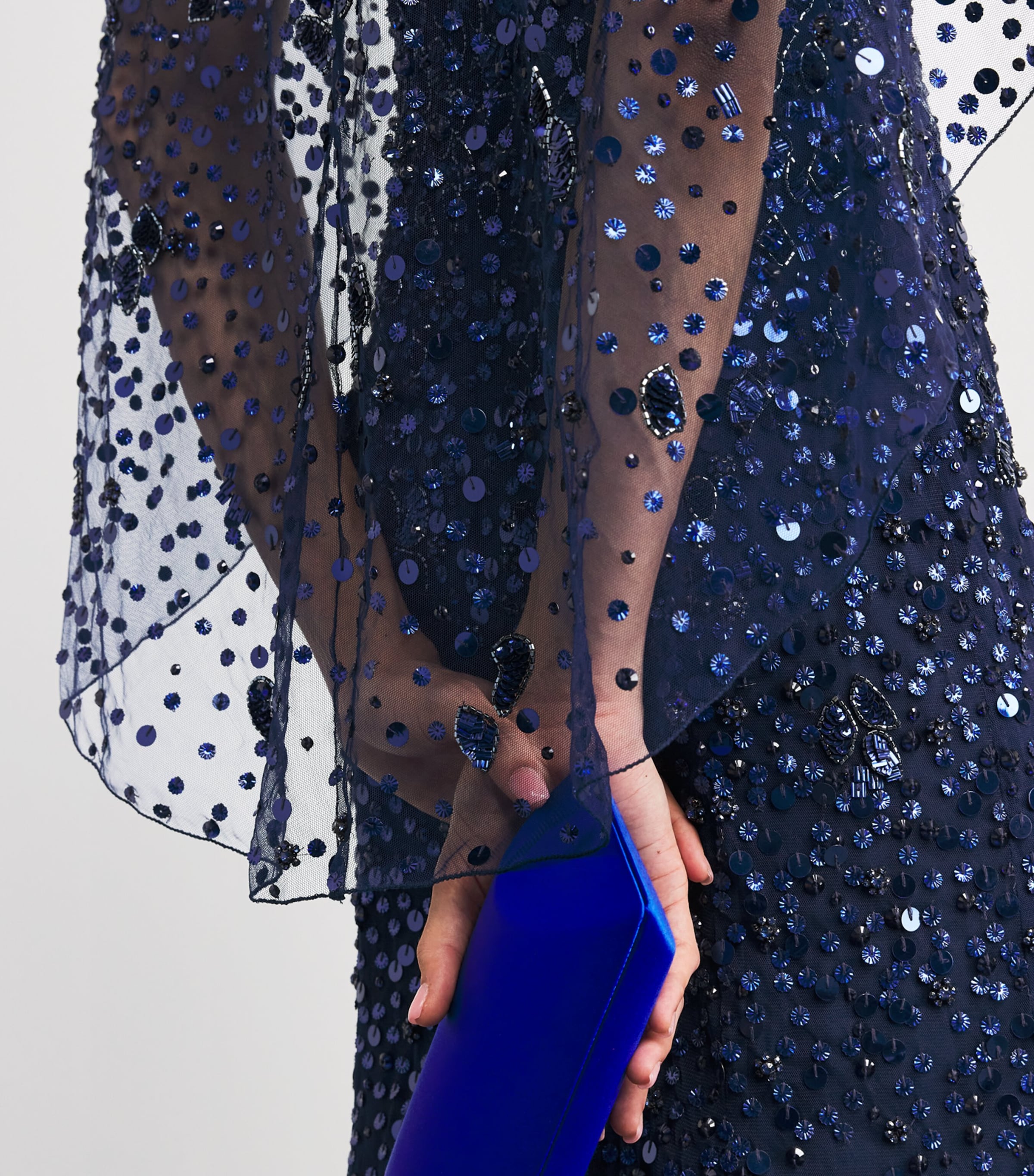 Bead-Embellished Gracie Gown MIDNIGHT Image 6