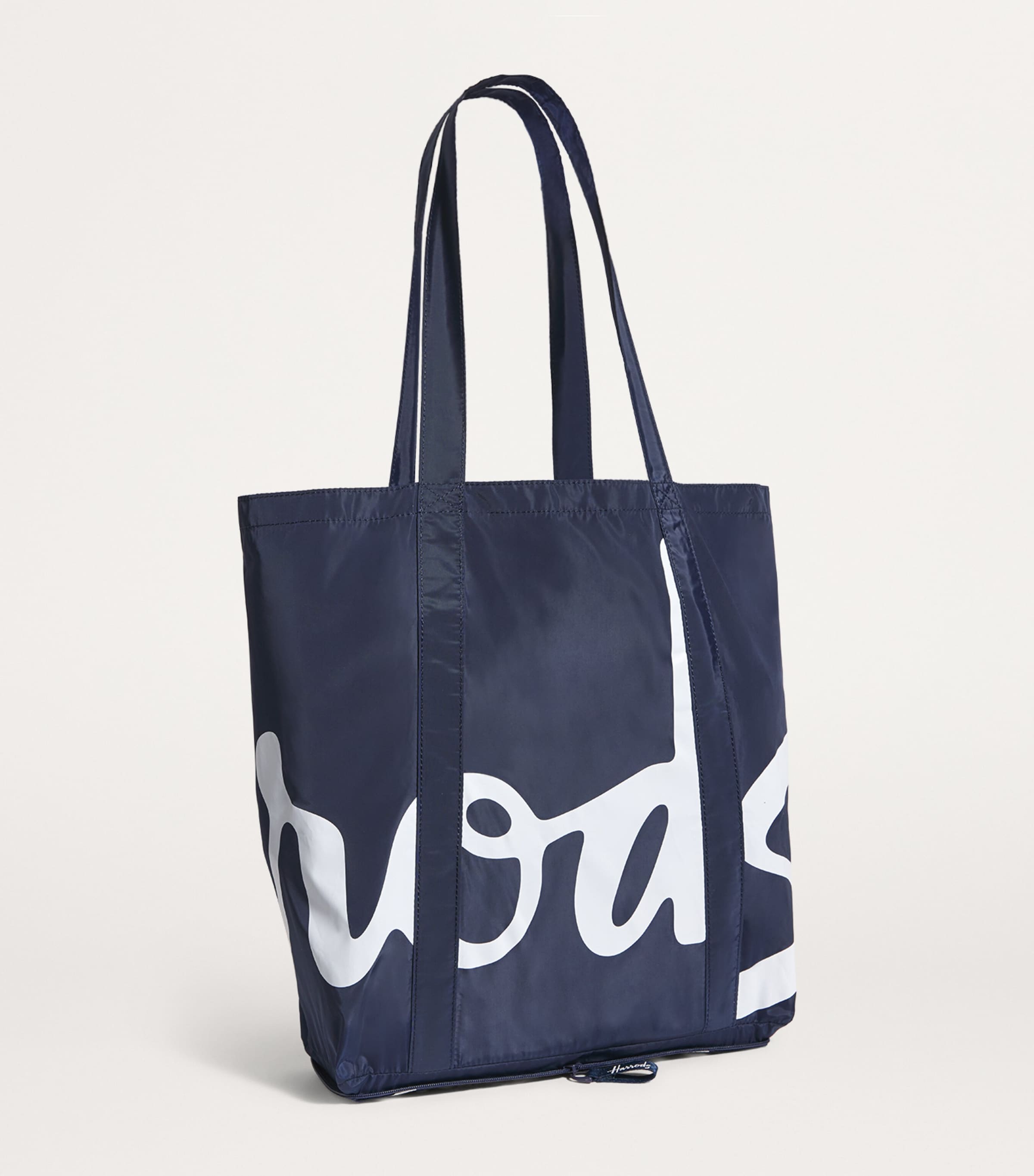 【HARRODS】Recycled Logo Pocket Shopper Bag ショッパーバッグ e1b246630e50f5d4a4b6c92ce5f61d