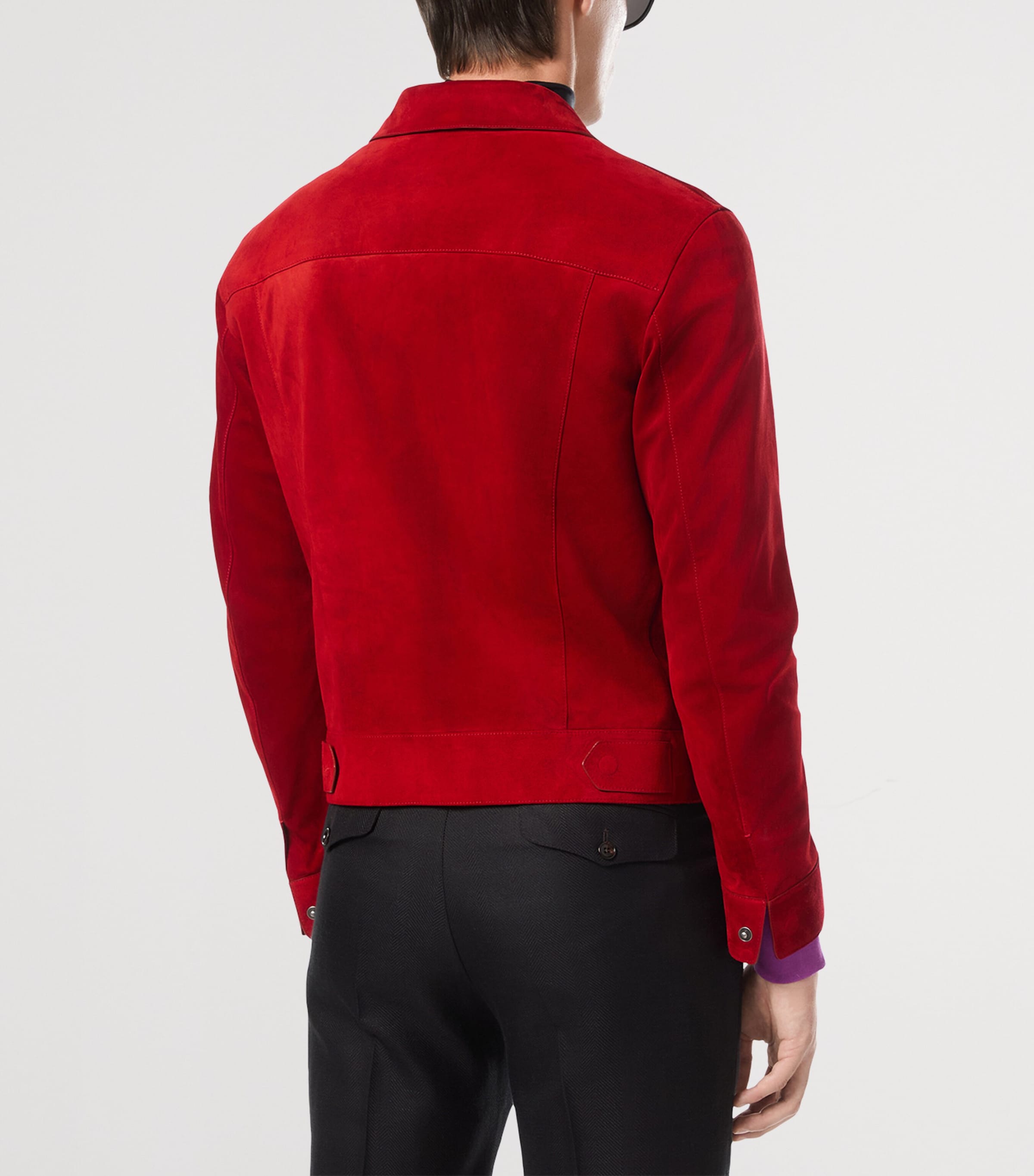 Calf Leather Blouson Jacket RAI Image 3