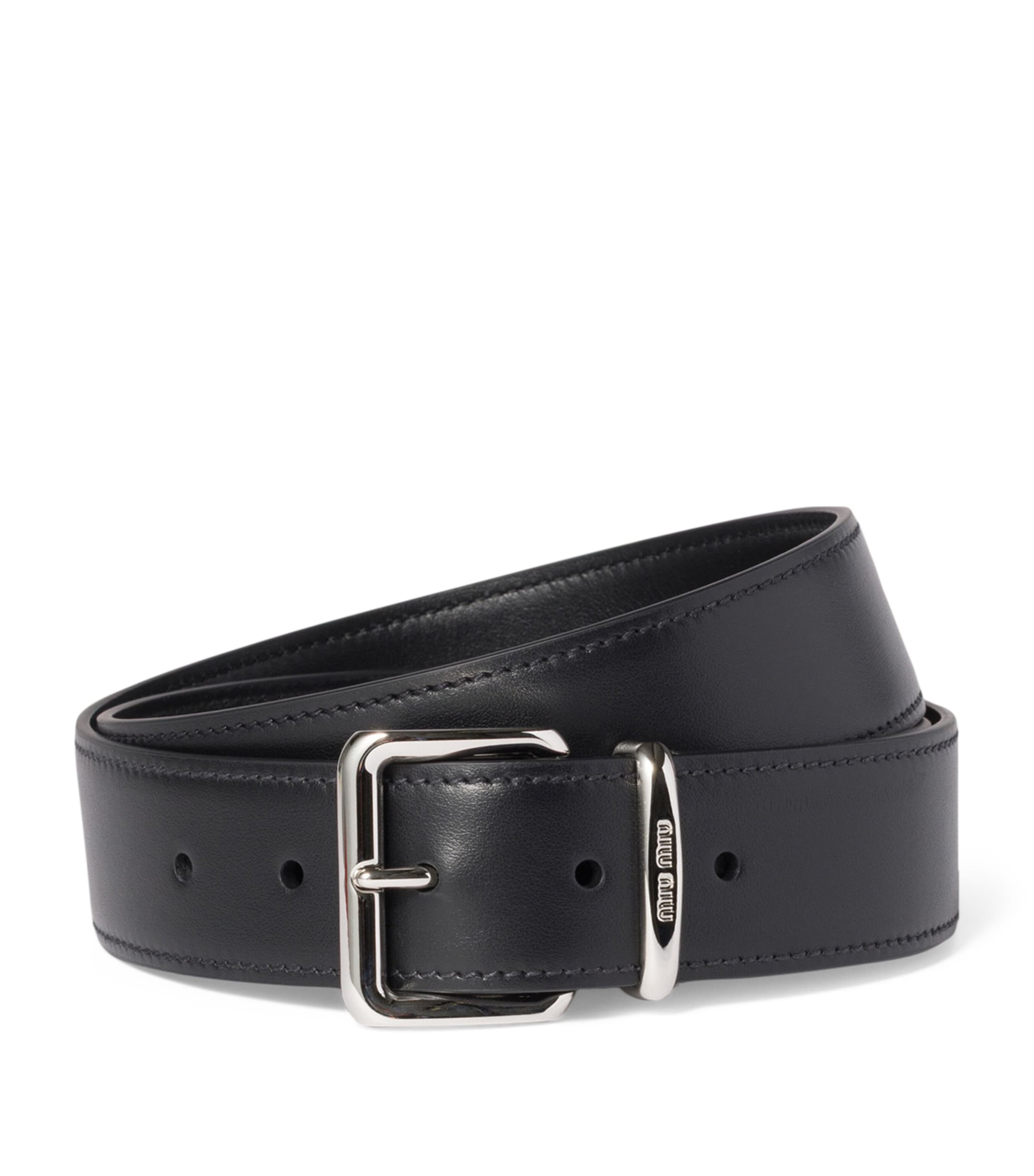 Miu Miu Leather Belt Image 1