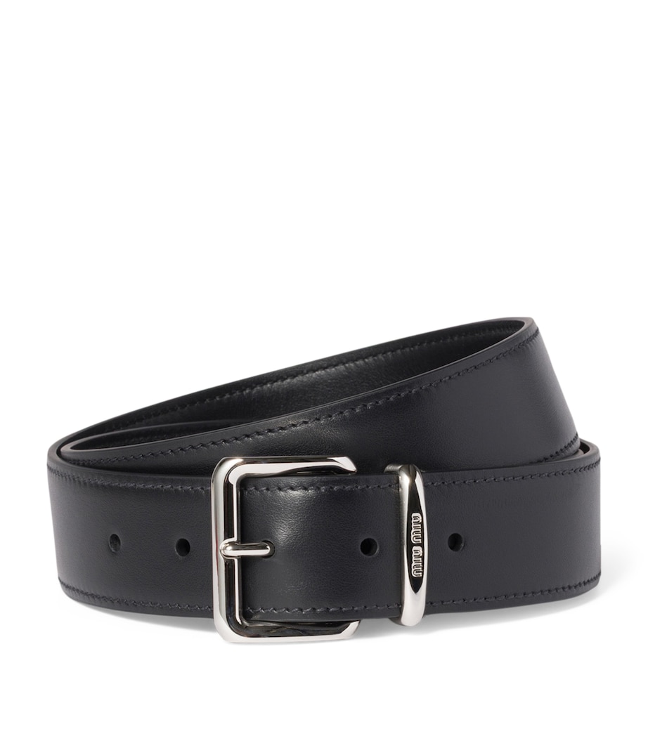 Miu Miu Leather Belt Image 1