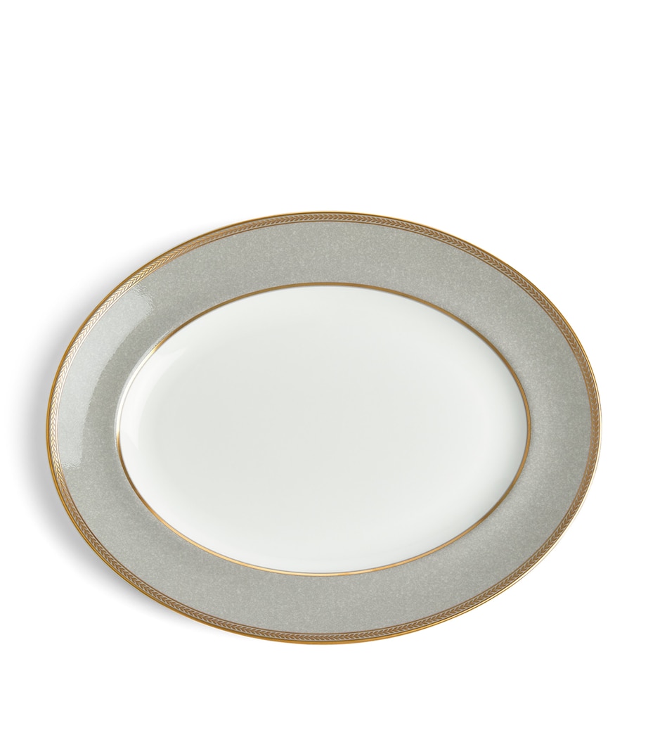 Wedgwood Renaissance Grey Serving Platter (36cm) Grey Image 3