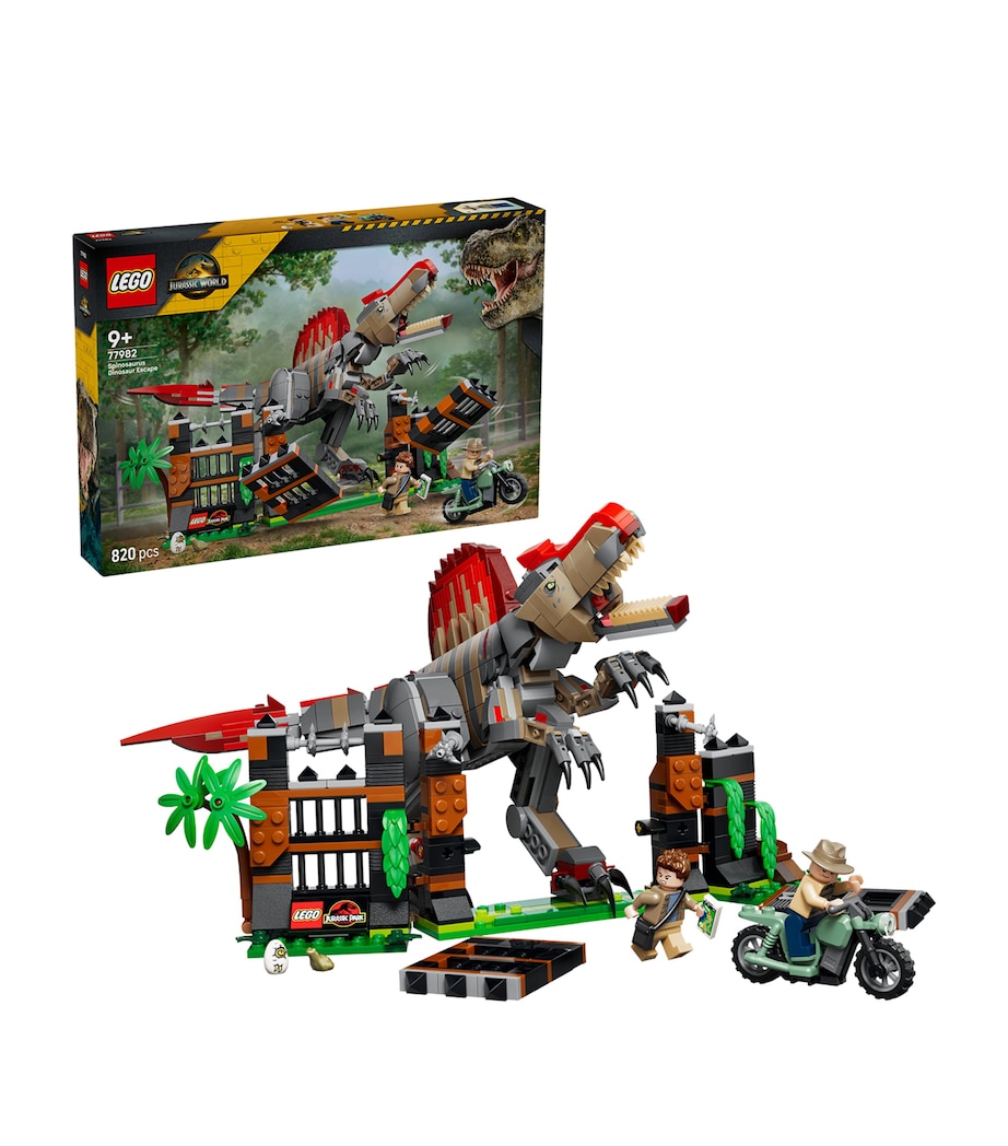 Lego Jurassic World Spinosaurus Dinosaur Escape 77982 Image 1