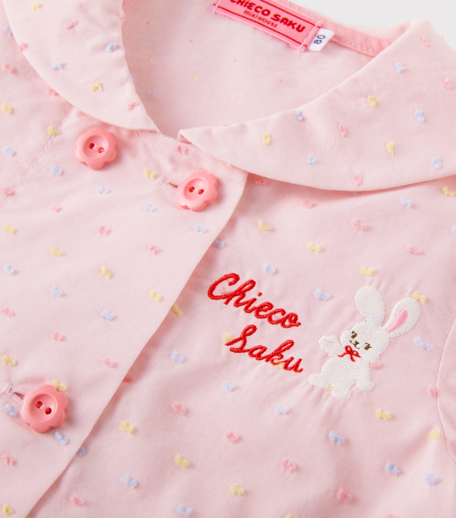 Miki House Cotton-Blend Collared Blouse (2-7 Years) Image 4
