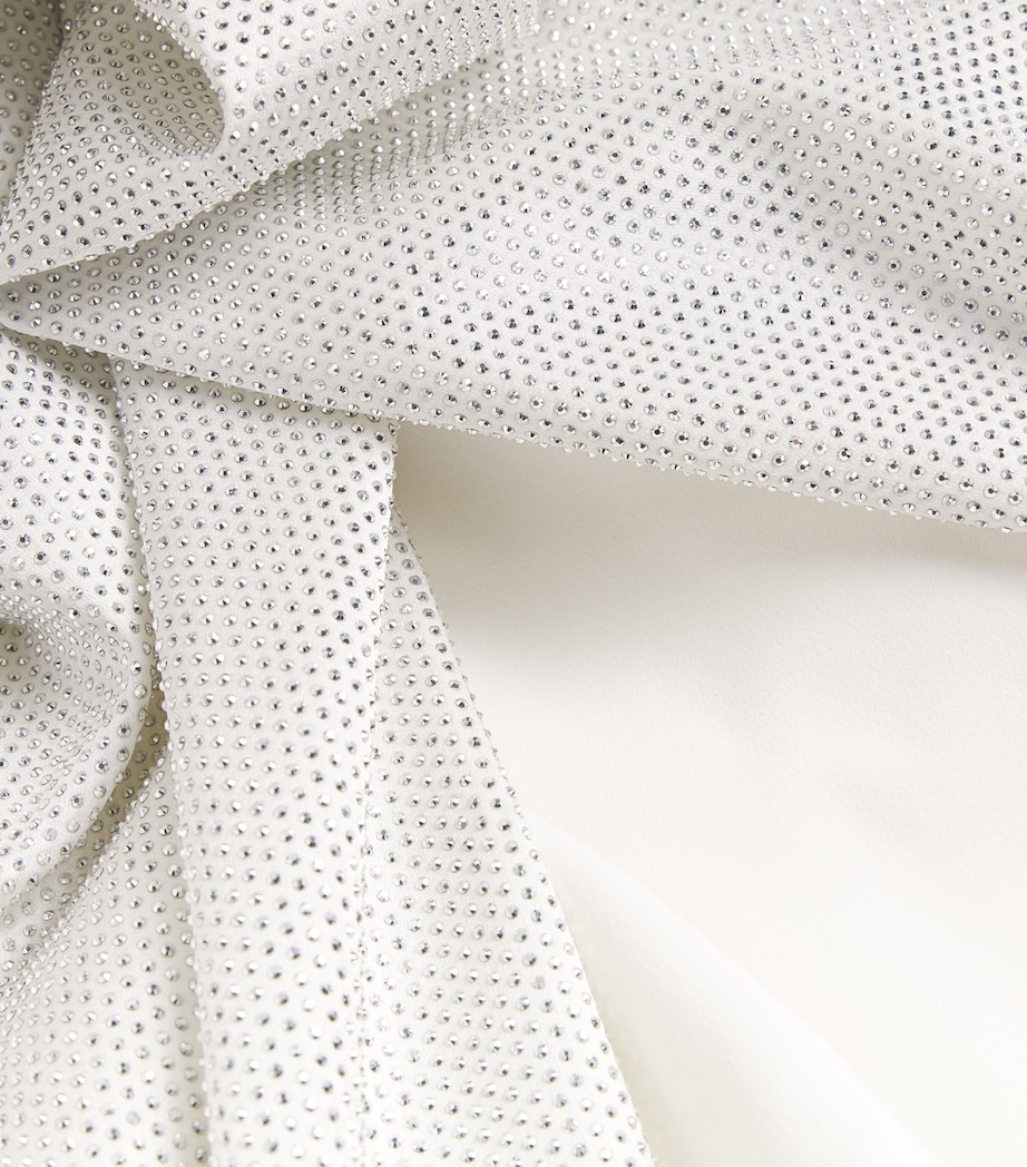 Forever Stella Hotfix Maxi Dress 9001 WHITE Image 5