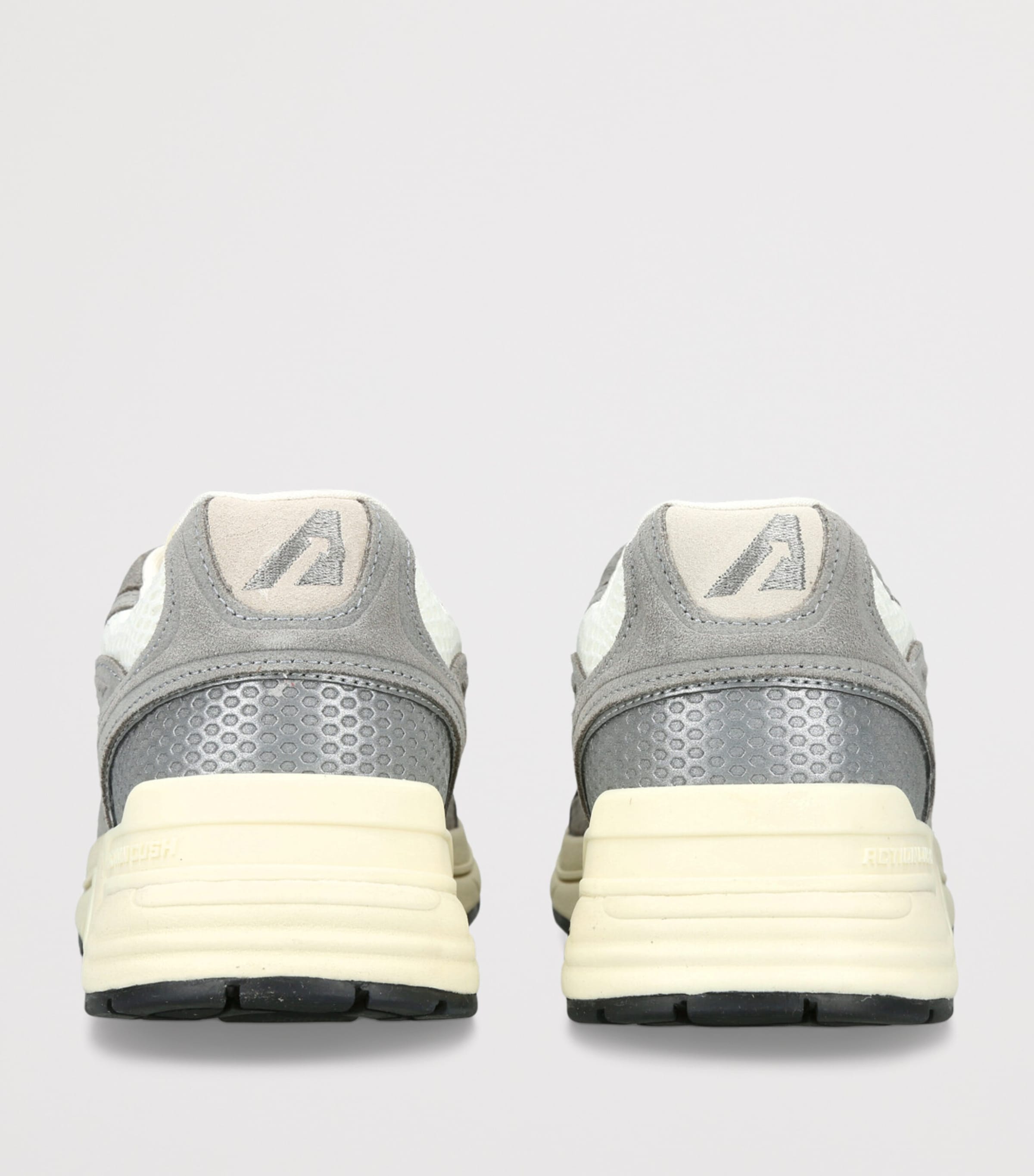 Autry Suede Hyperway Runner Sneakers Grey Image 2