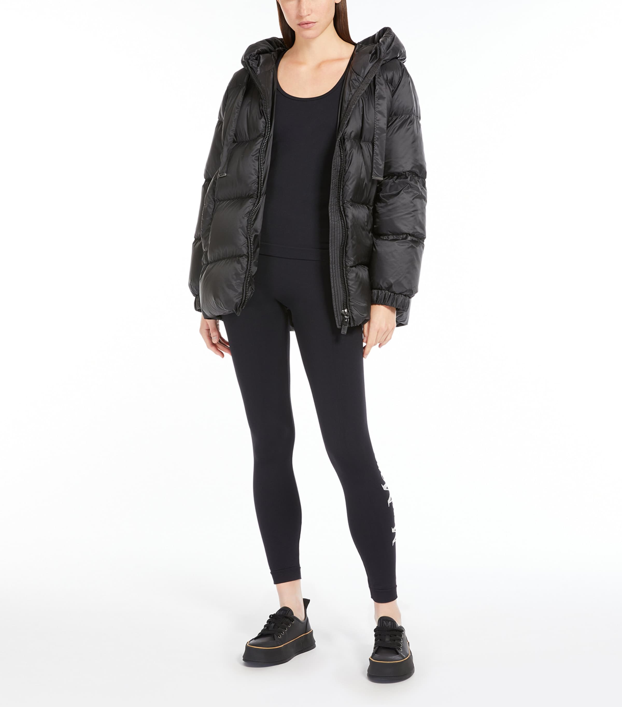 Max Mara Womens Quilted Seia Puffer Jacket Midnightblue Image 4
