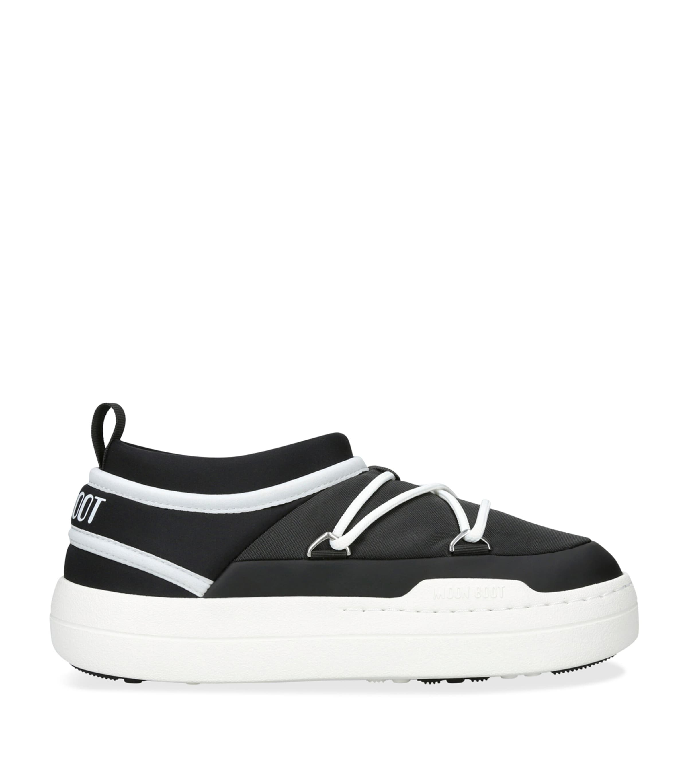 Moon Boot Park Icon Slip-on Sneakers In Black