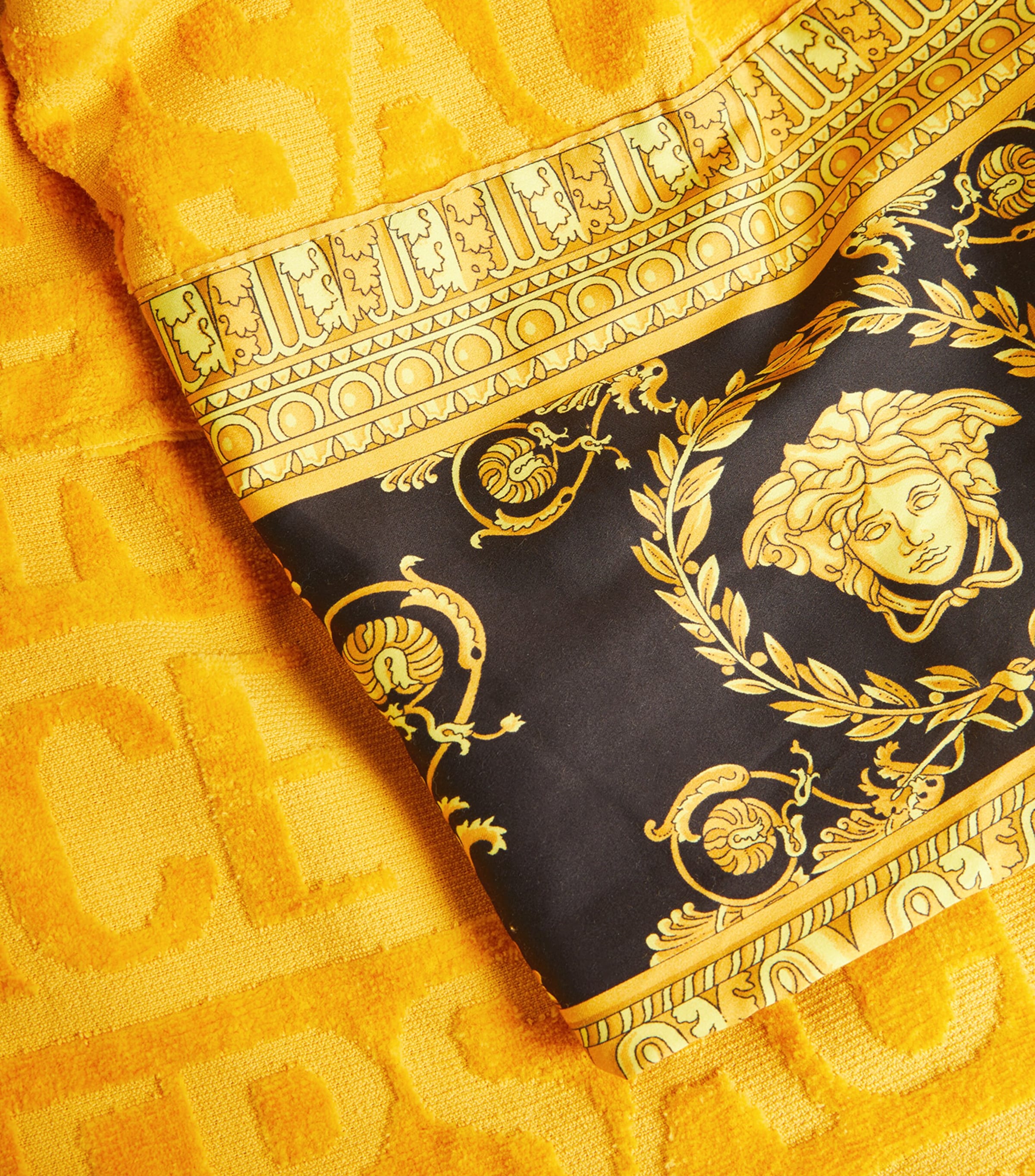 Versace Baroque Robe Gold Image 4