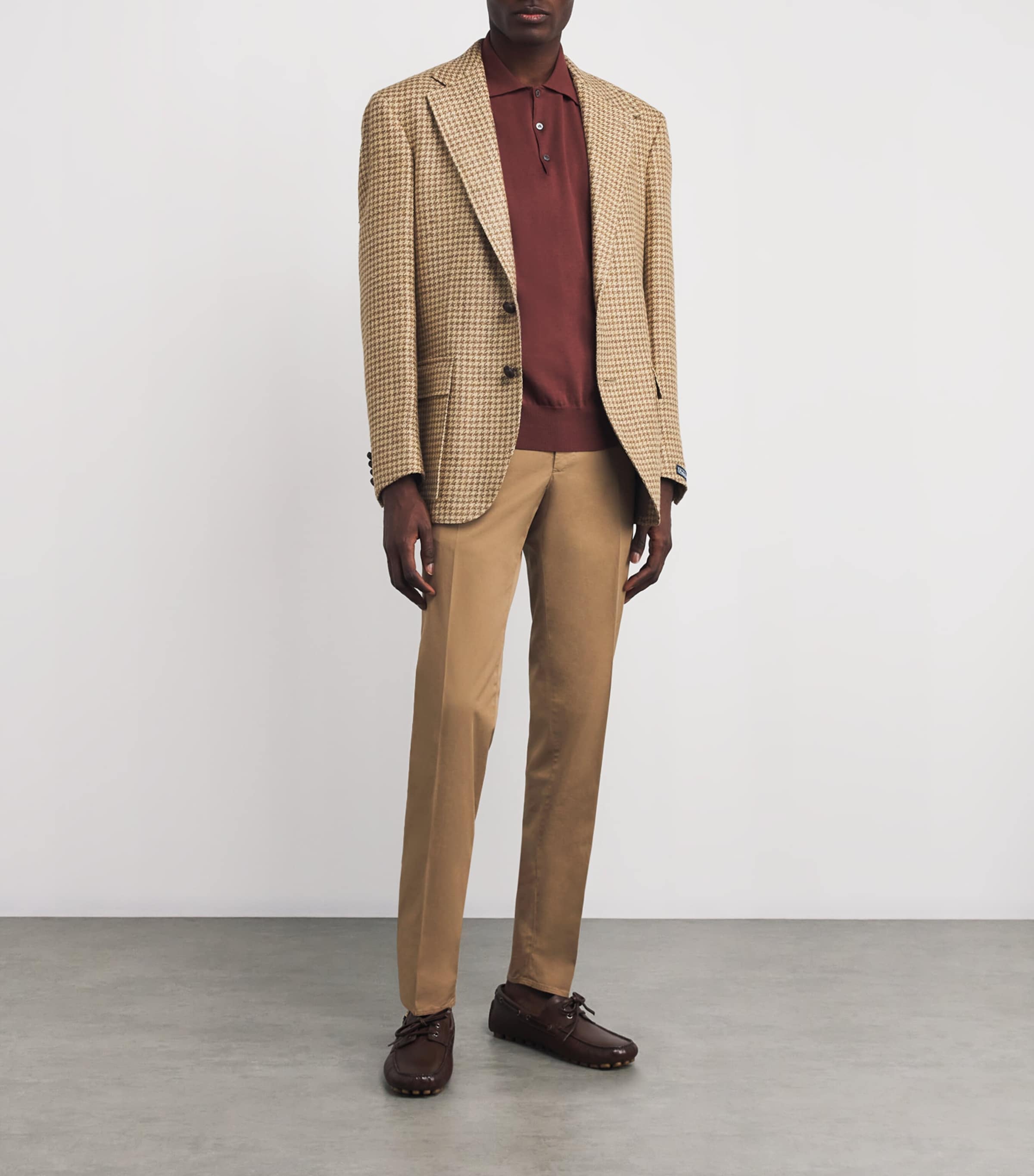 Cotton Royal Batavia Slim Chinos 520 NOCE SCURO Image 2