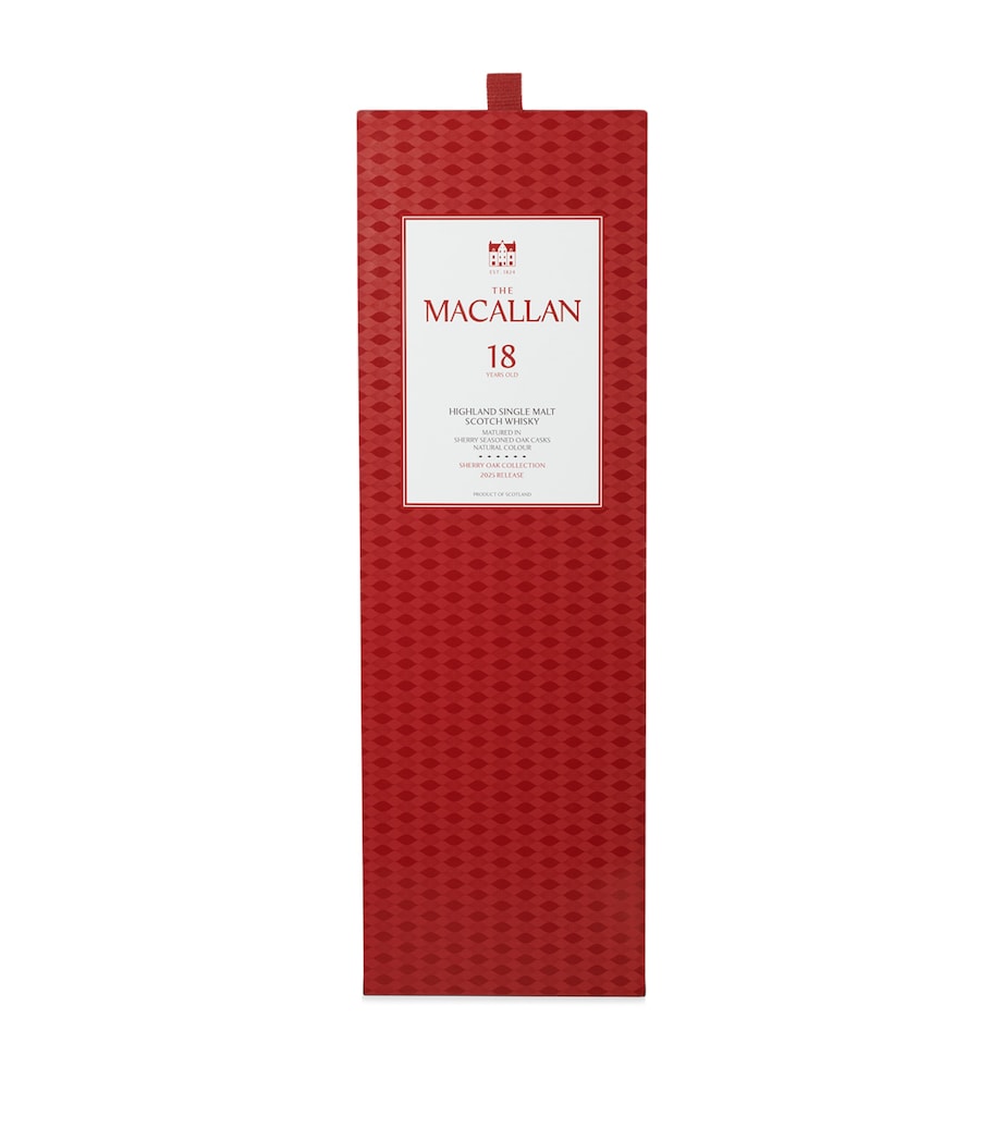 The Macallan 18-Year-Old Sherry Oak Single Malt Scotch Whisky (70cl) Image 4