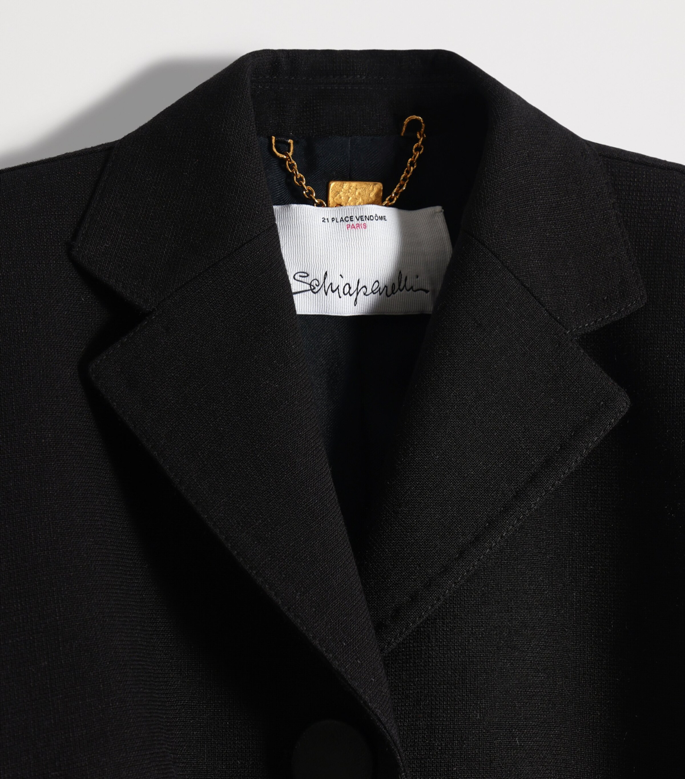 Schiaparelli Womens Embellished Elsa Jacket Black Image 6