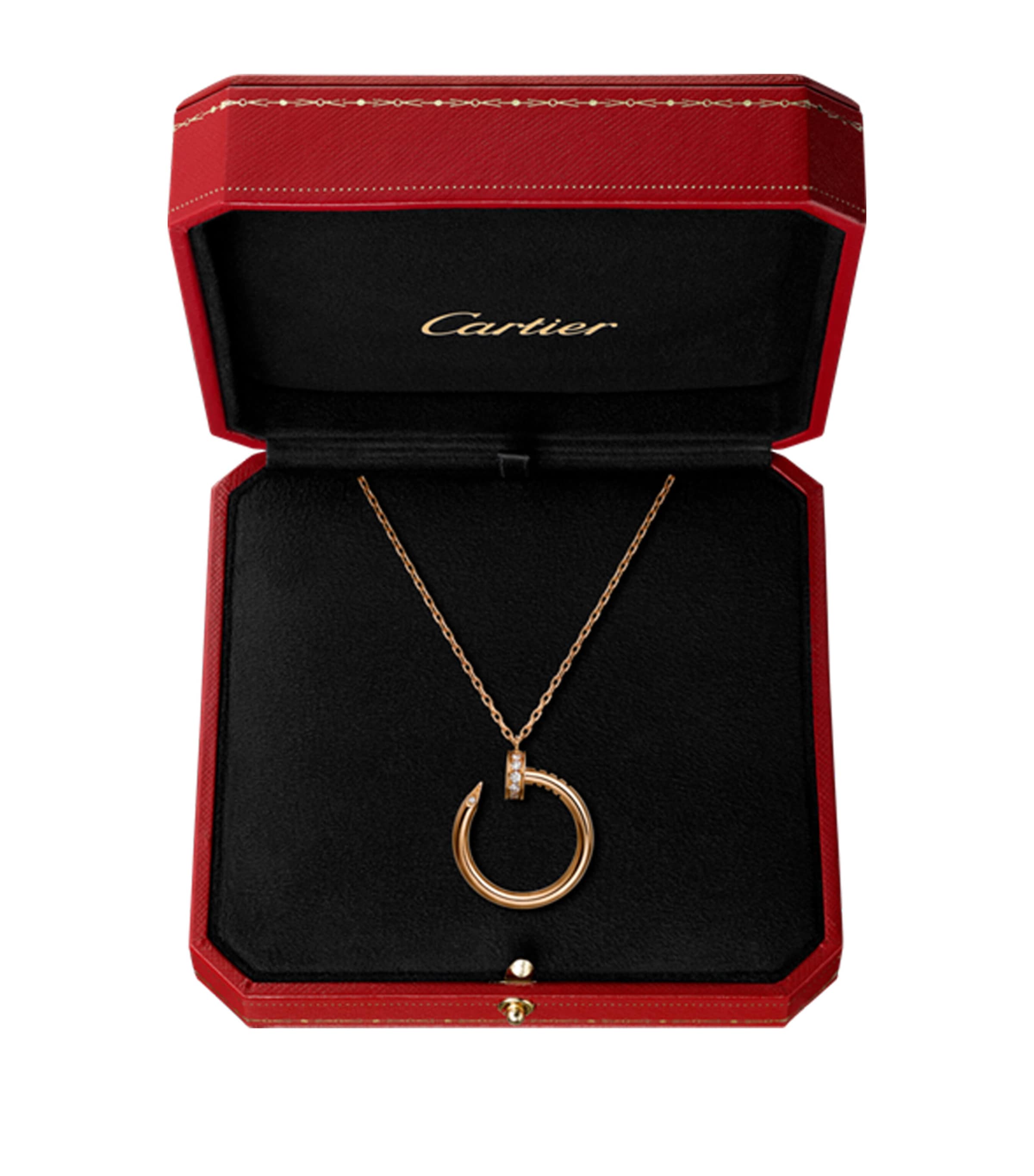 Rose Gold and Diamond Juste un Clou Necklace ROSE GOLD Image 2