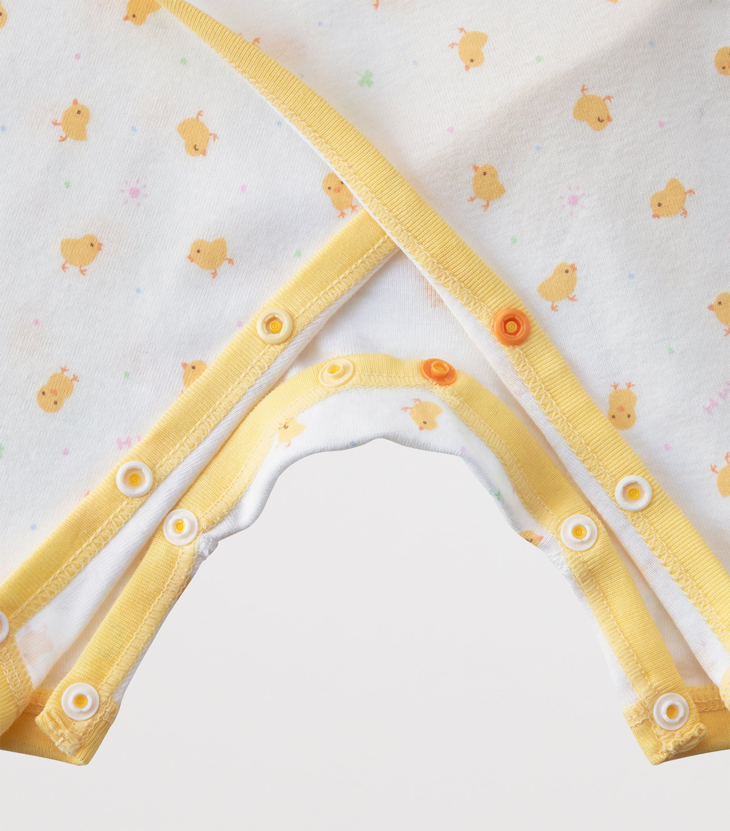 Miki House Cotton Chick Print Playsuit Image 5