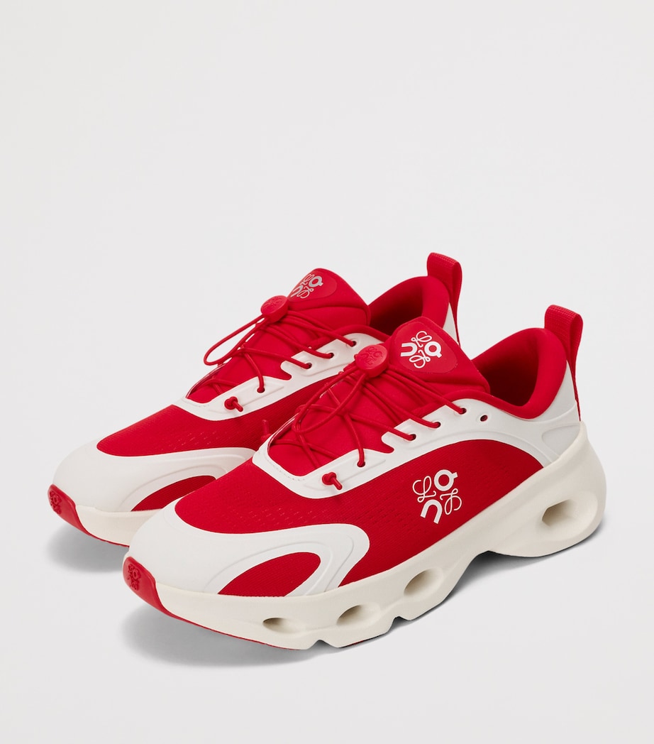 LOEWE x On Cloudsolo Trainers Red/eggshell Image 3