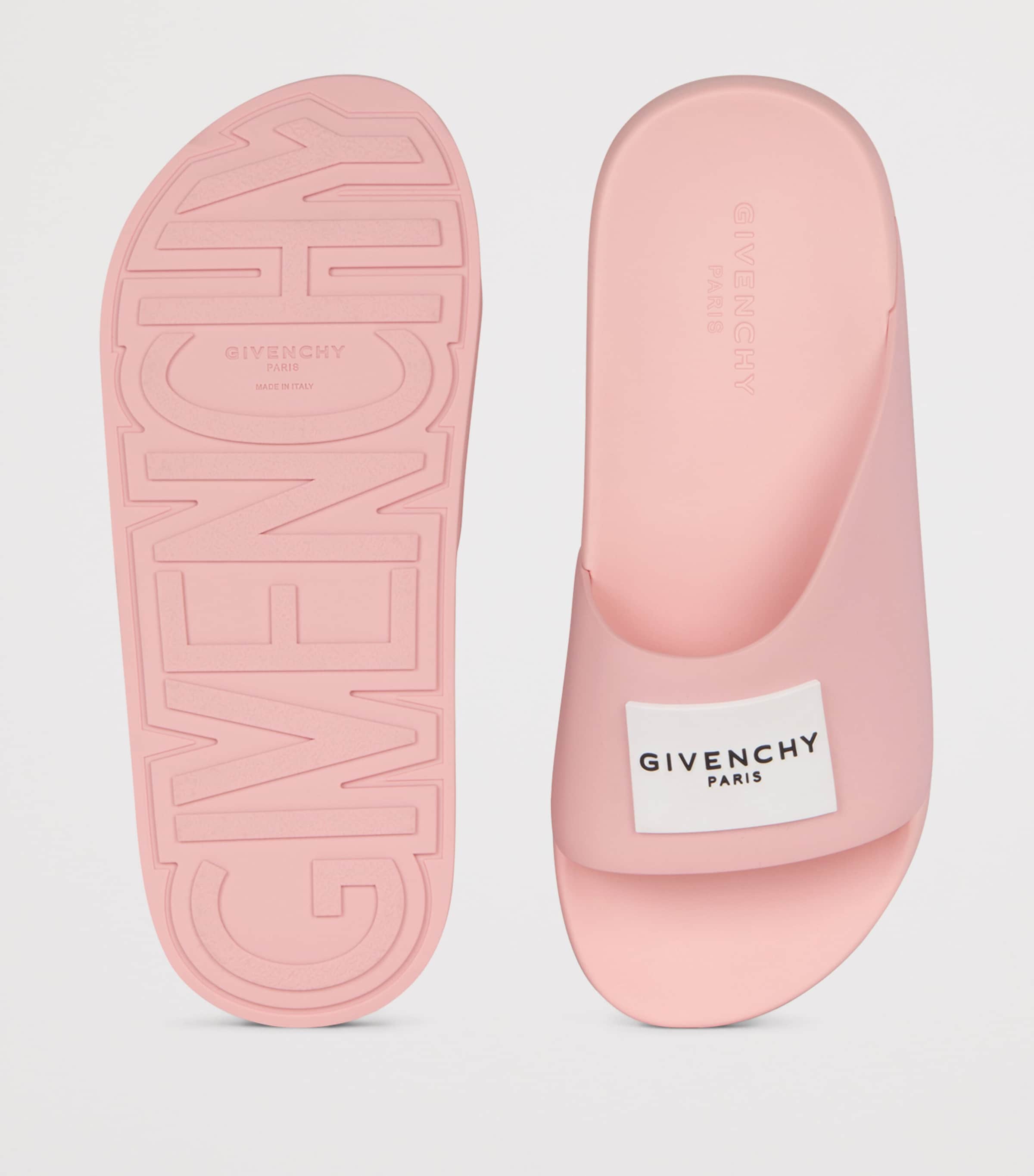 Givenchy Logo Slides Blush Pink Image 4