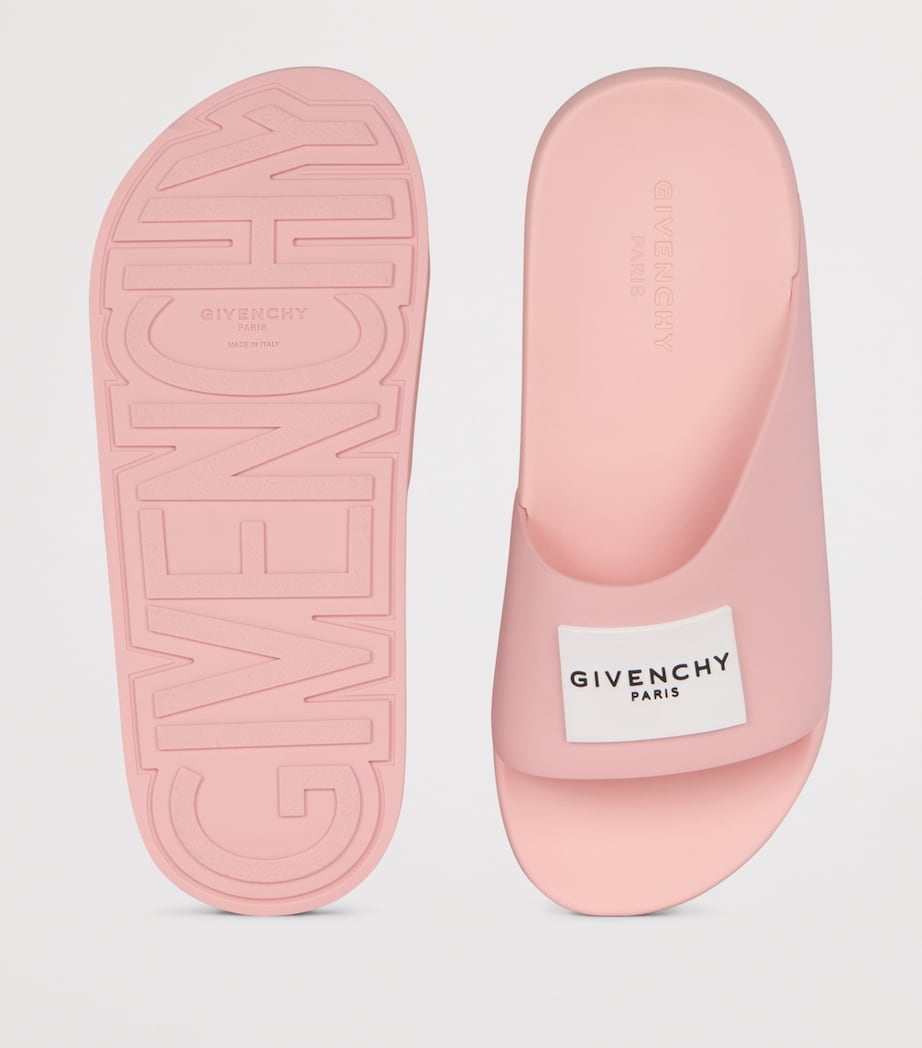 Givenchy Logo Slides Blush Pink Image 4