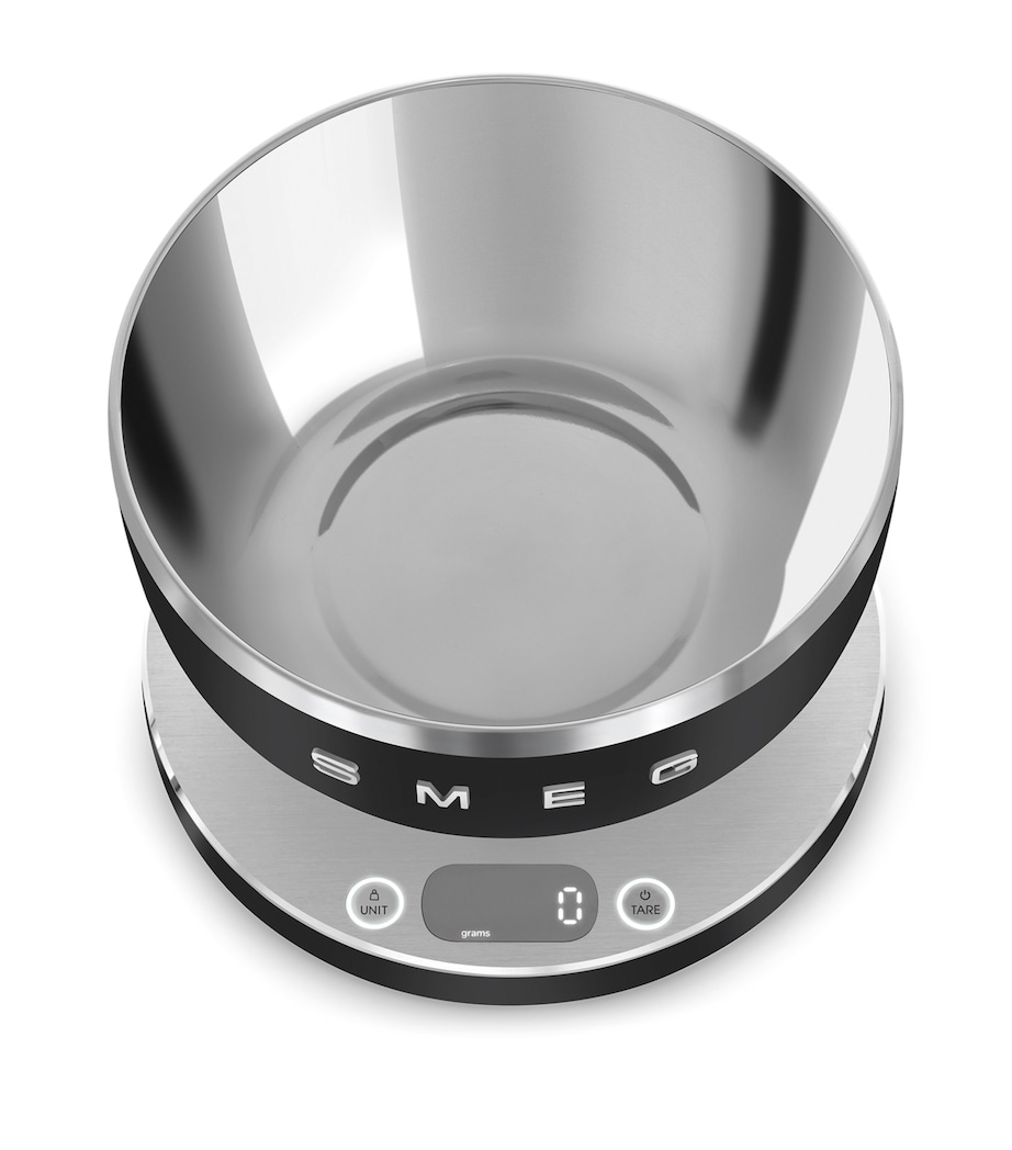 Rechargeable Digital Kitchen Scales MATTE BLACK Image 3